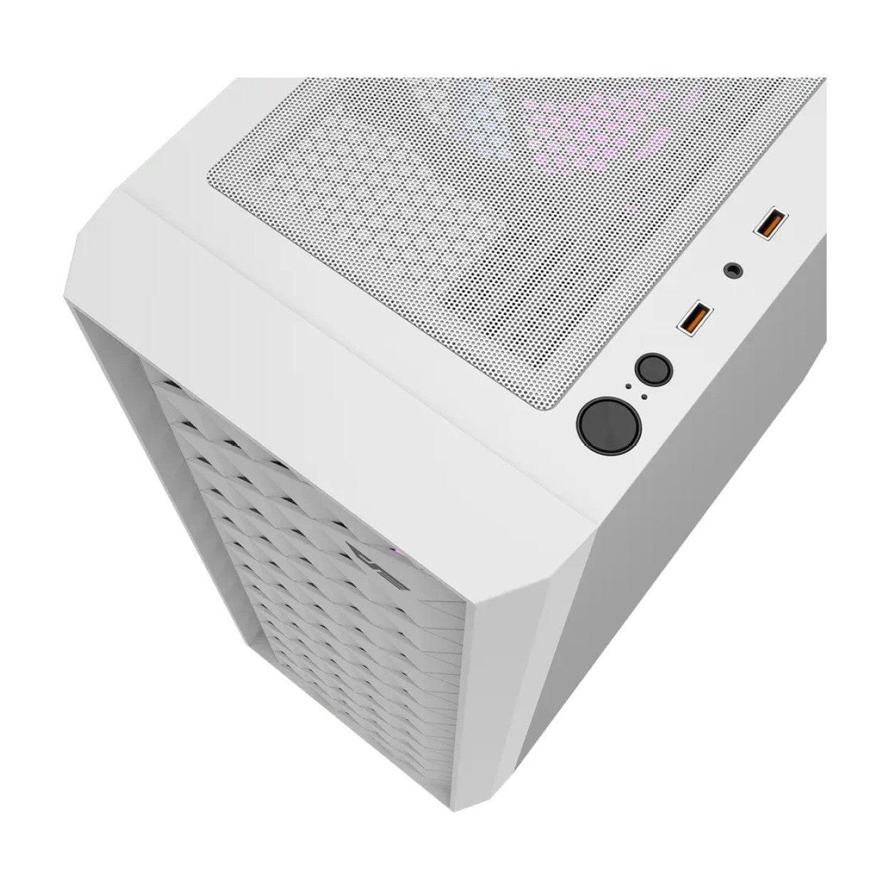 darkFlash DK351 ATX PC Case White with 4 ARGB Fans - Image 8