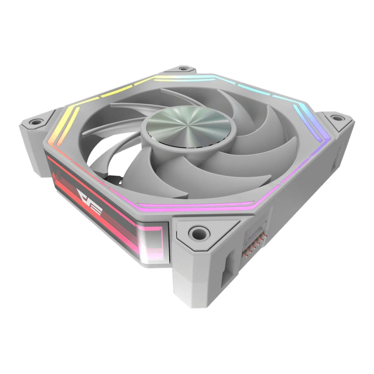 darkFlash INF34 A-RGB Cooling Fan White DF-INF34-WHITE - Image 2