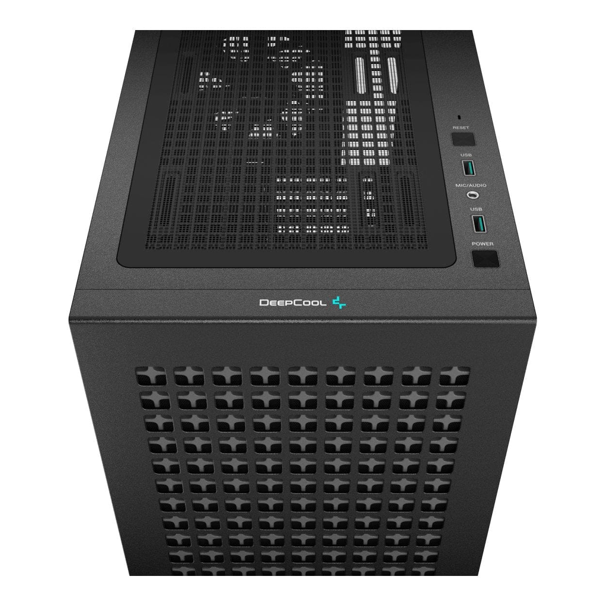 DeepCool CH370 Micro-ATX Gaming PC Case Black R-CH370-BKAGM1-E-1 - Image 4