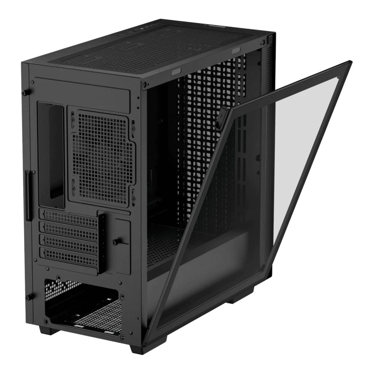 DeepCool CH370 Micro-ATX Gaming PC Case Black R-CH370-BKAGM1-E-1 - Image 5