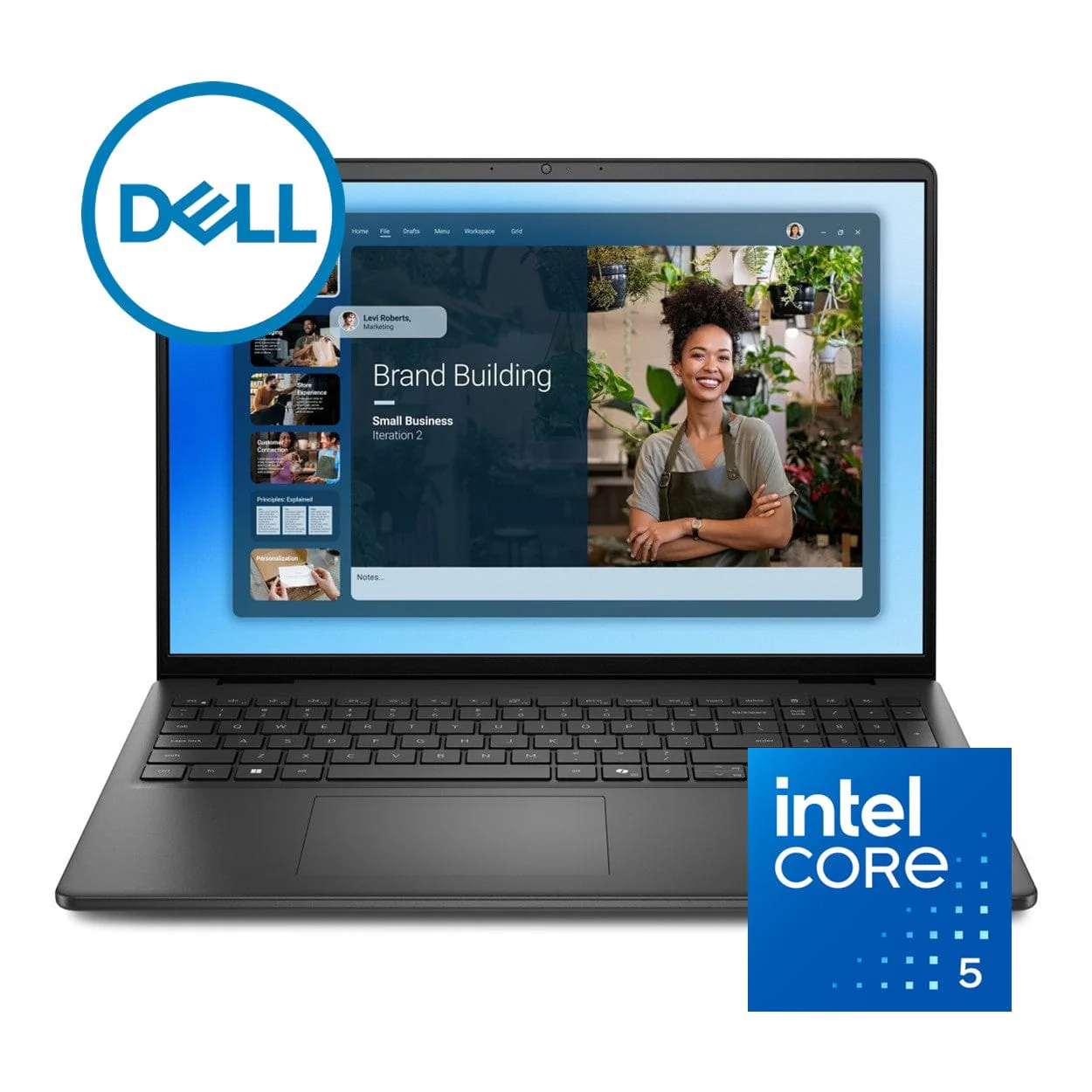 Dell 16 16-inch FHD+ Laptop - Intel Core 5 120U 512GB SSD 16GB RAM Win 11 Home - Image 2