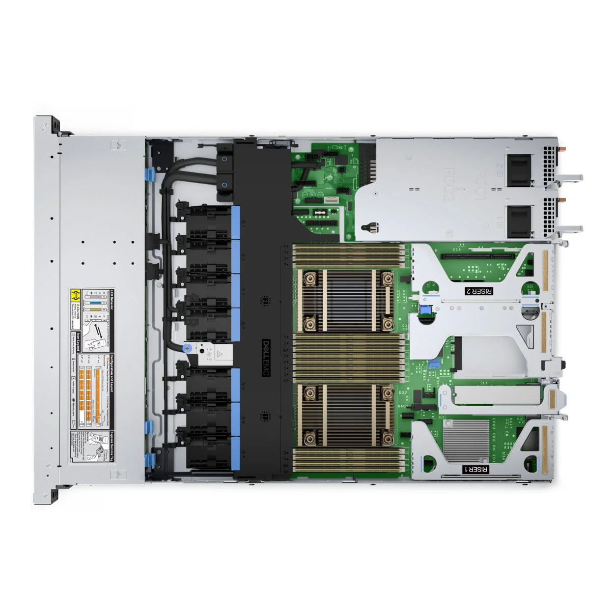 Dell PowerEdge R450 1U Rack Server - Intel Xeon Silver 4309Y 480GB SSD 16GB RAM - Image 6