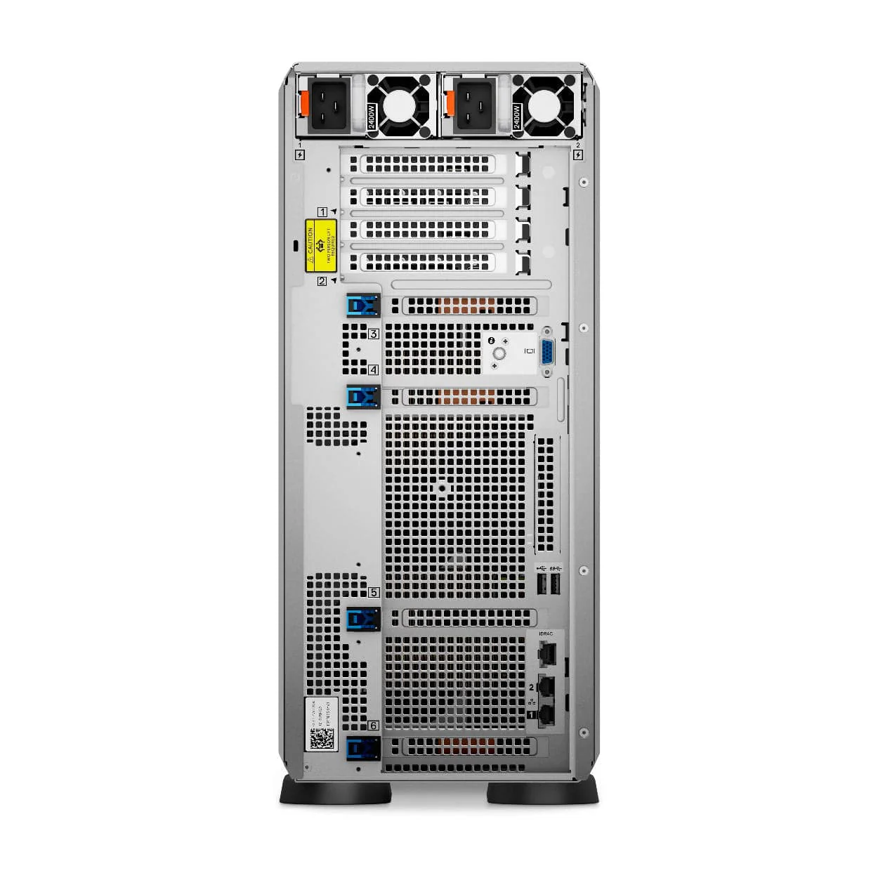 Dell PowerEdge T550 5U Tower Server - Intel Xeon Silver 4309Y 480GB SSD 16GB RAM 2x 700W - Image 3
