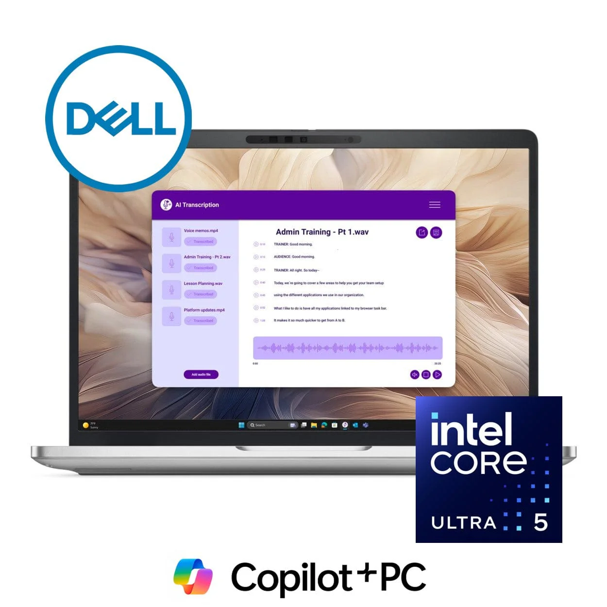 Dell Pro 13 Plus 13.3-inch FHD+ AI Laptop - Intel Core Ultra 5 236V 512GB SSD 16GB RAM Win 11 Pro - Image 2