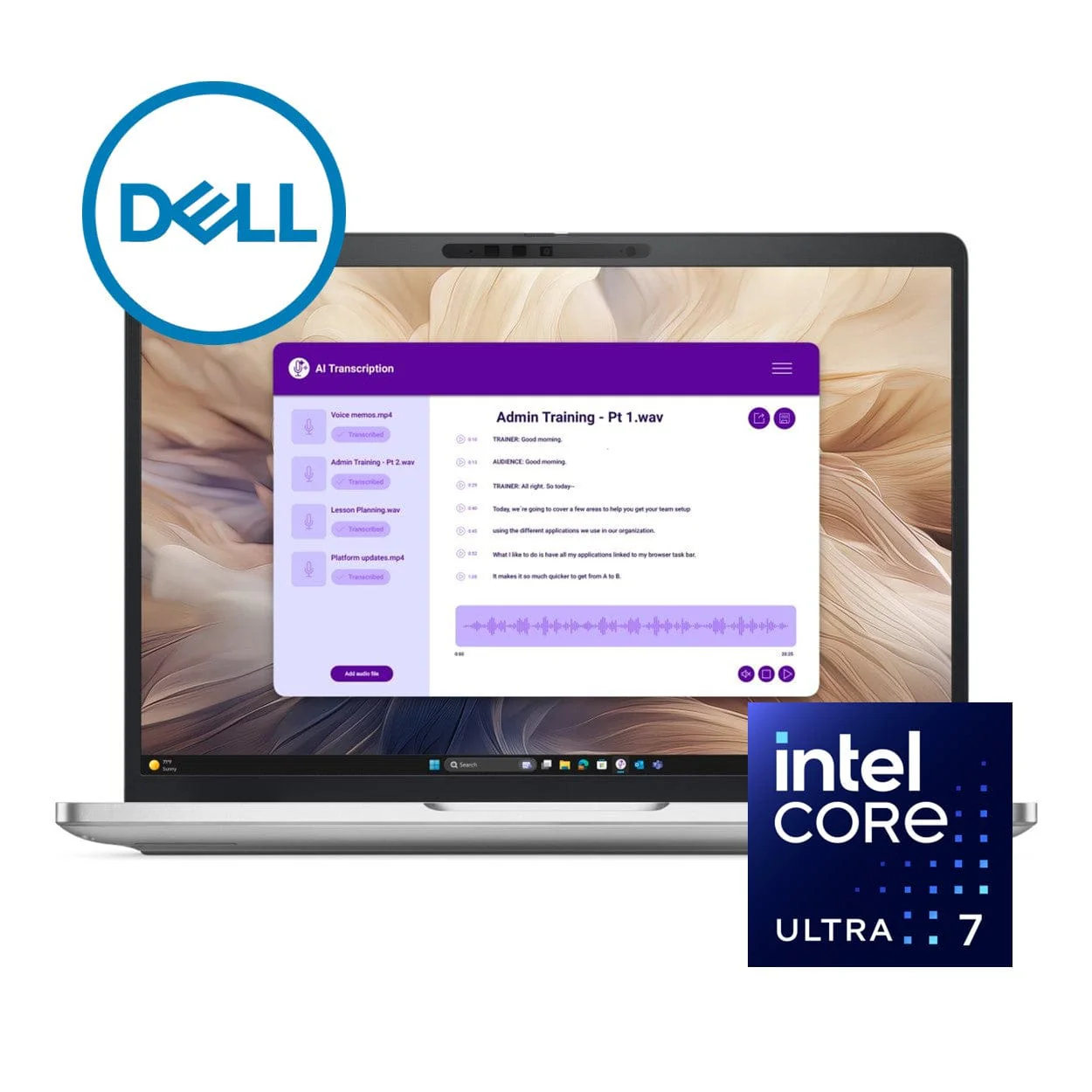 Dell Pro 13 Plus 13.3-inch FHD+ AI Laptop - Intel Core Ultra 7 265U 512GB SSD 16GB RAM 4G Win 11 Pro - Image 2