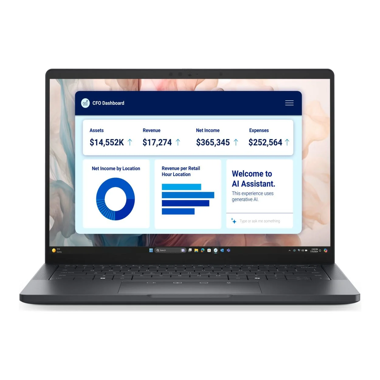 Dell Pro 13 Premium 13.3-inch QHD+ AI Laptop - Intel Core Ultra 7 268V 512GB SSD 32GB RAM Win 11 Pro