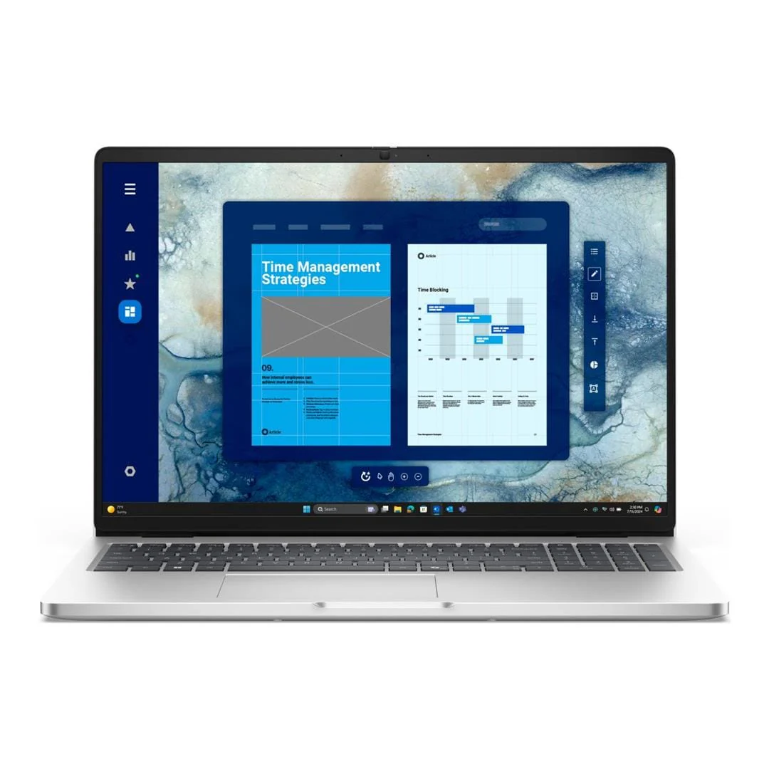 Dell Pro 16 16-inch FHD+ AI Laptop - Intel Core Ultra 7 255U 1TB SSD 32GB RAM Win 11 Pro