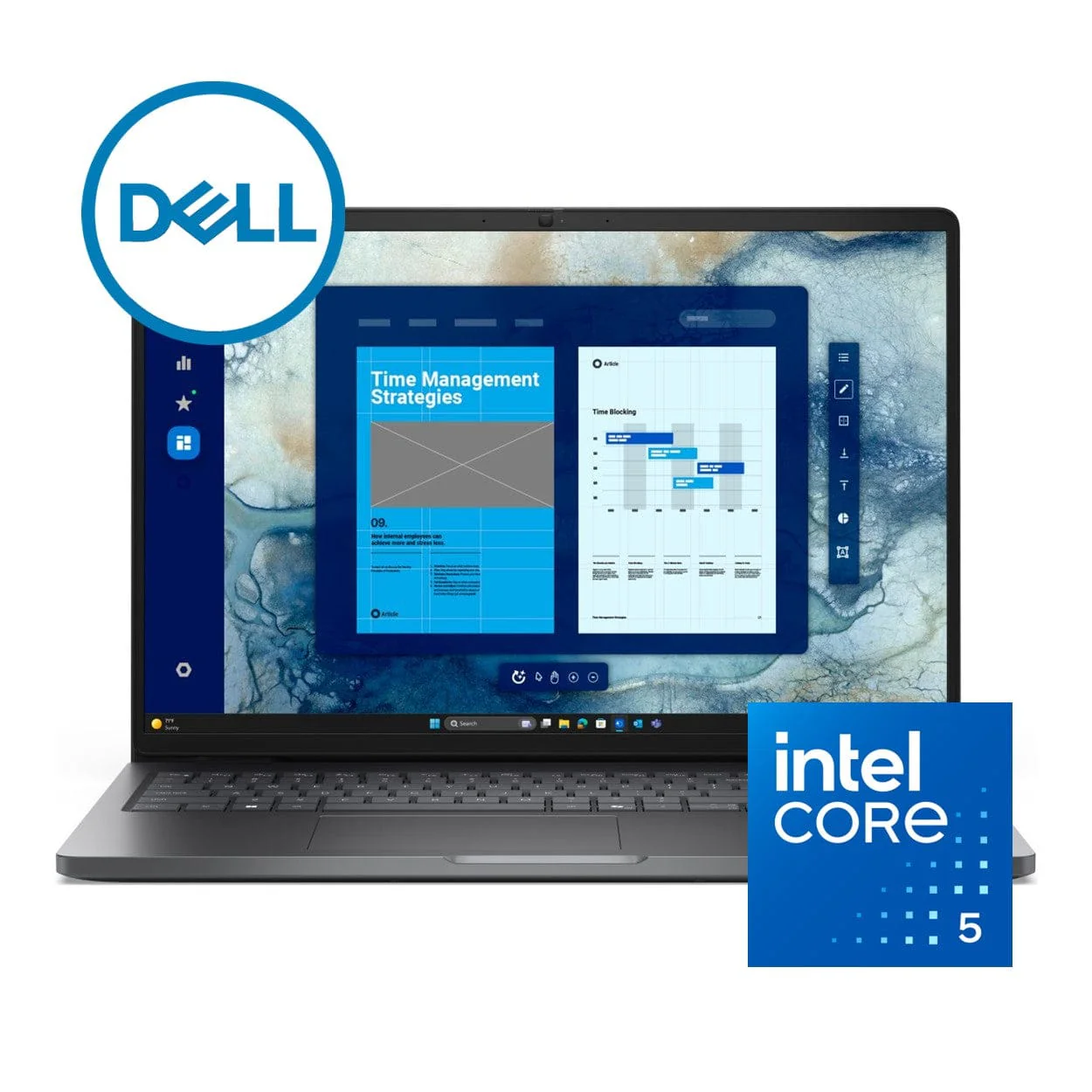 Dell Pro 16 16-inch FHD+ Laptop - Intel Core 5 120U 512GB SSD 8GB RAM Win 11 Pro - Image 2