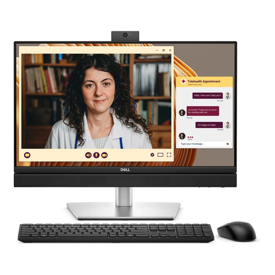 Dell Pro 24 23.8-inch FHD All-in-One AI PC - Intel Core Ultra 5 235T 512GB SSD 16GB RAM Win 11 Pro