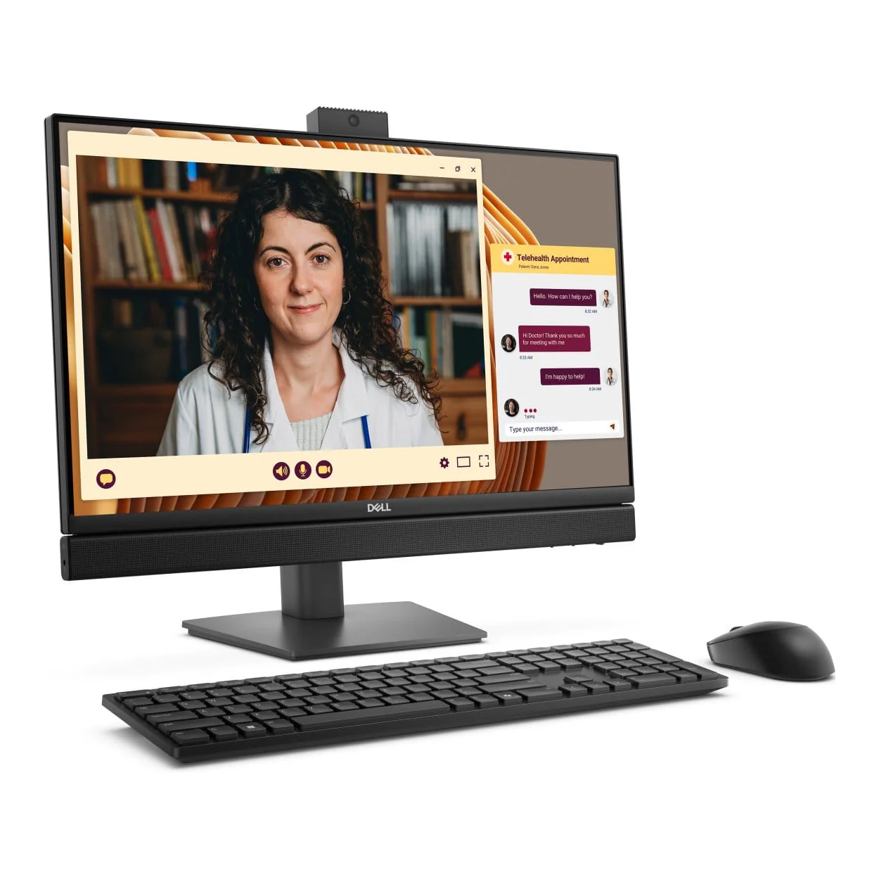 Dell Pro 24 23.8-inch FHD All-in-One AI PC - Intel Core Ultra 5 235T 512GB SSD 16GB RAM Win 11 Pro - Image 3