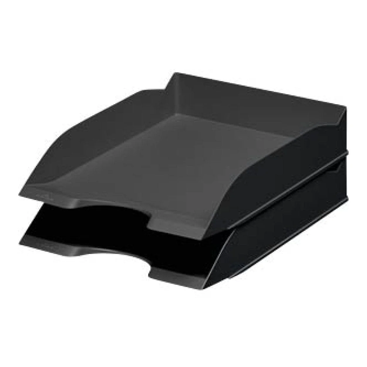 Durable ECO Stackable A4 Document Storage Tray Black 775601 - Image 2