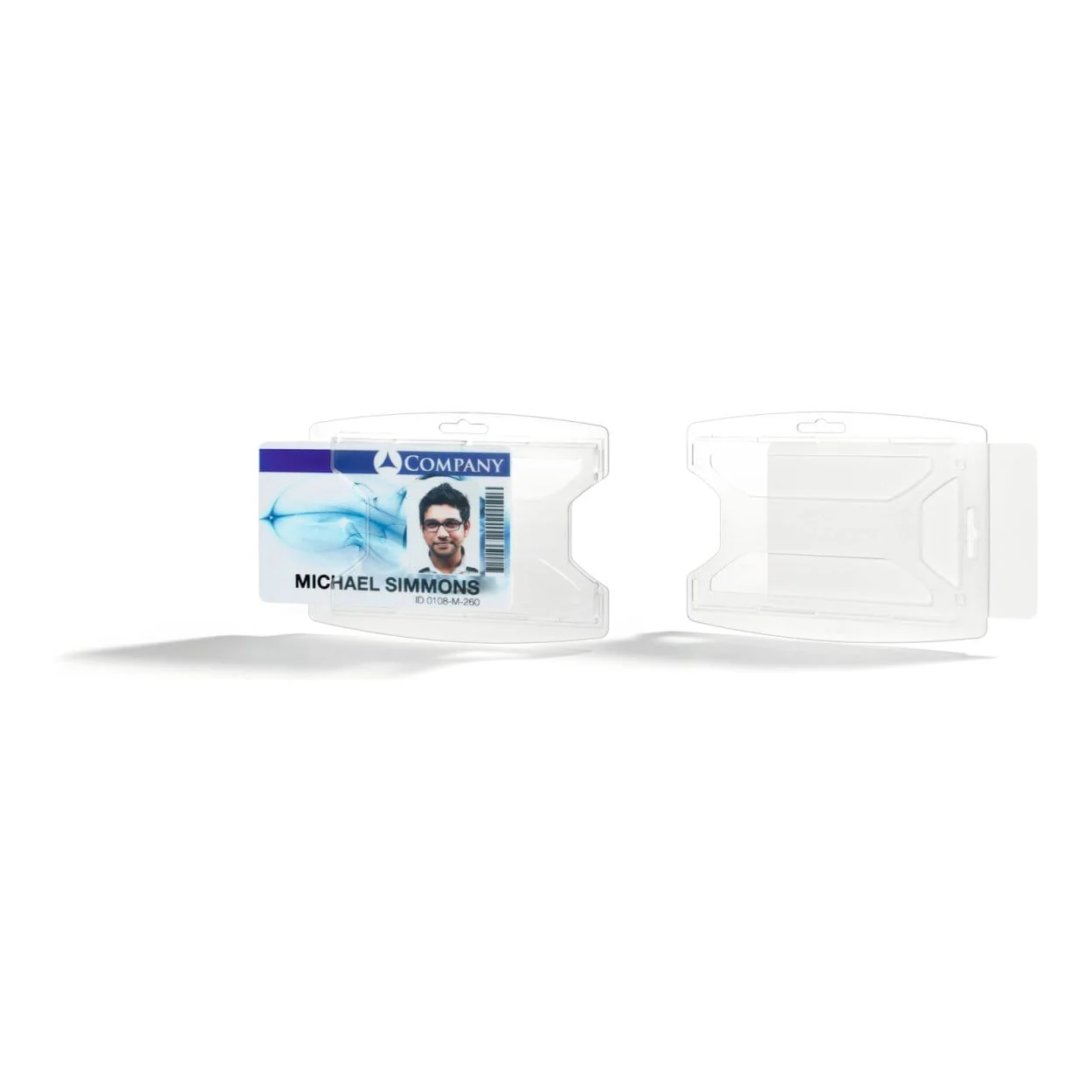 Durable ID Card Holder Rexycle for 1 Card 10-pack 895119 - Image 2
