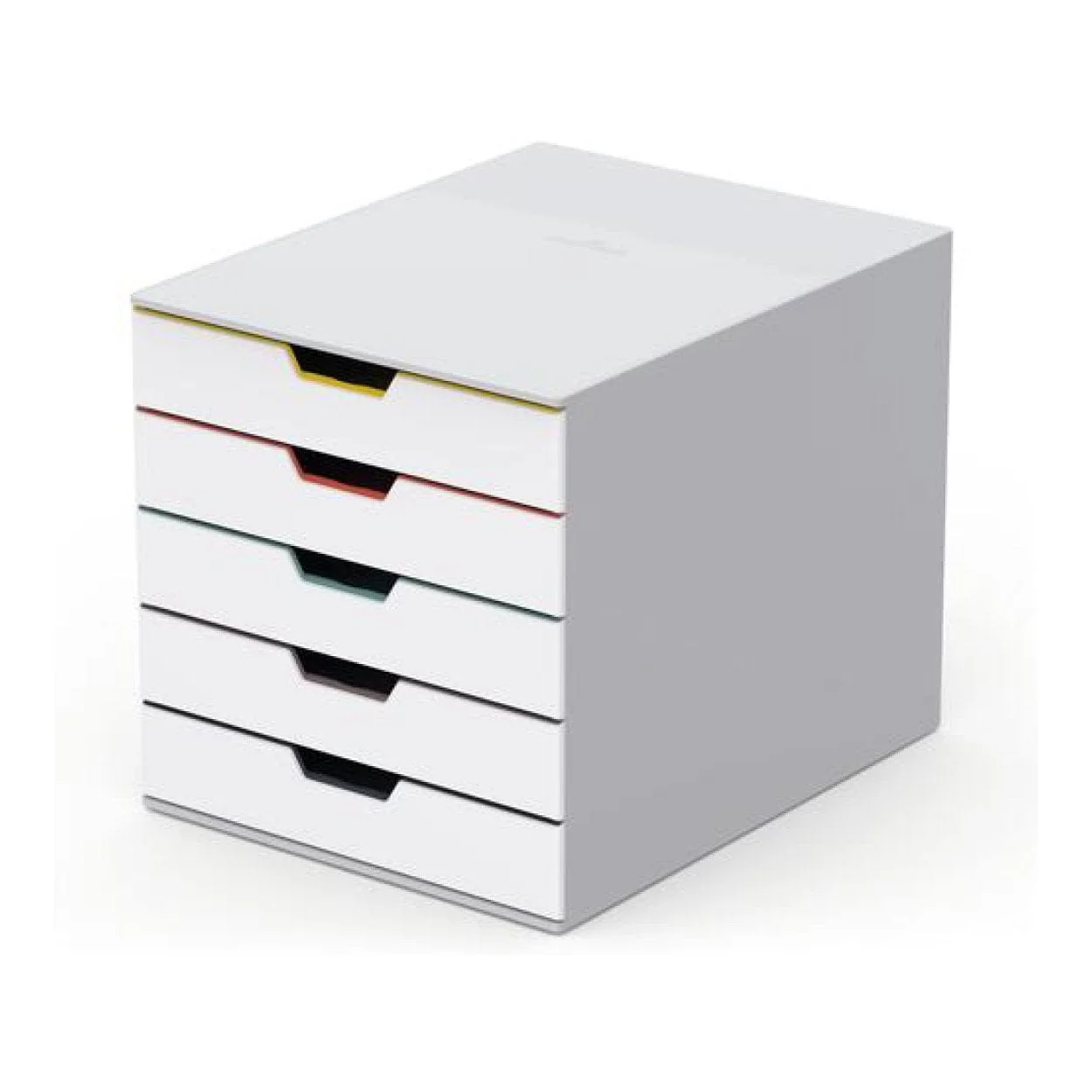Durable VARICOLOR 5 Drawer Mix Multicolour A4 Document Storage Organizer 762527 - Image 3