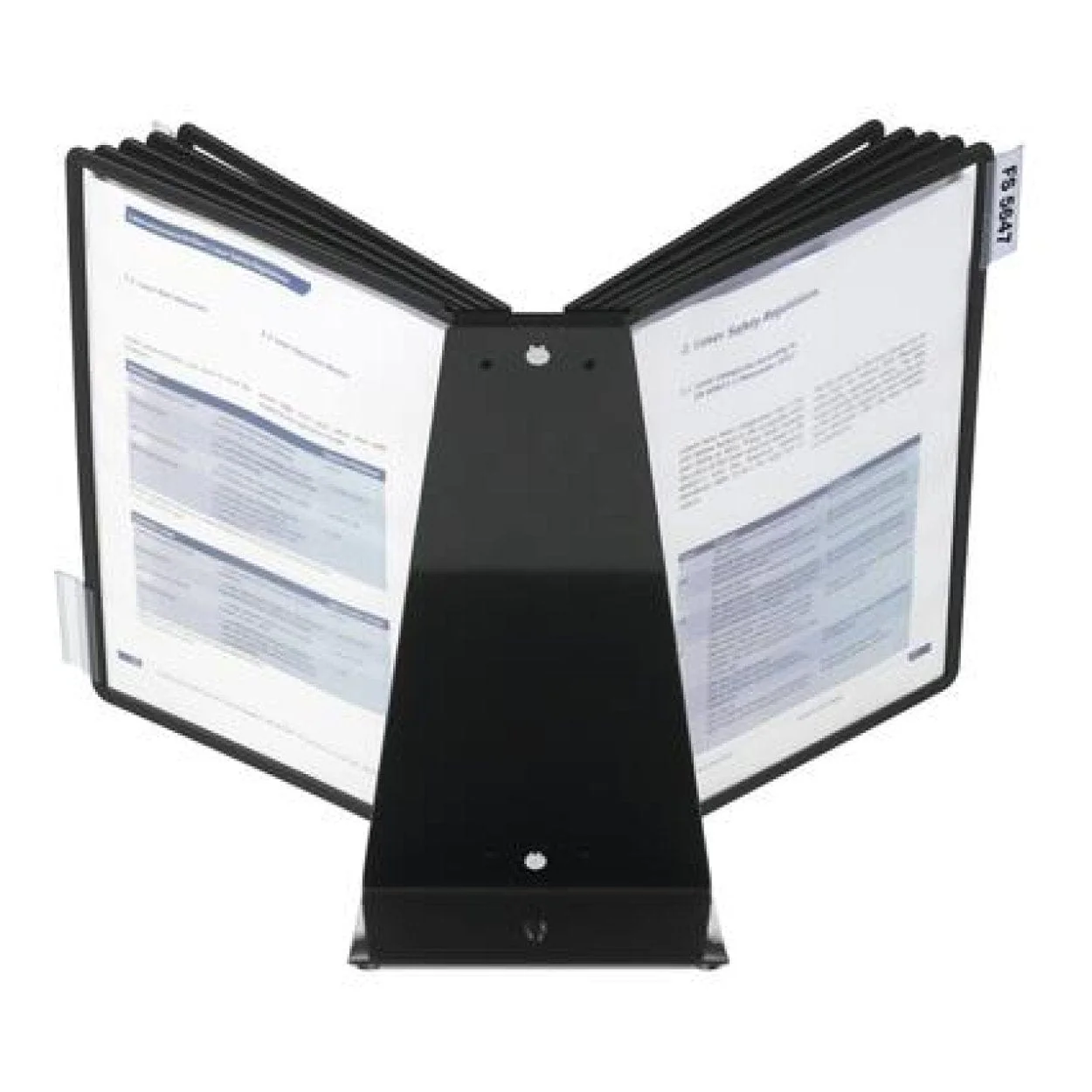 Durable VARIO TABLE 10 A4 Display Desk Stand Black - Image 2