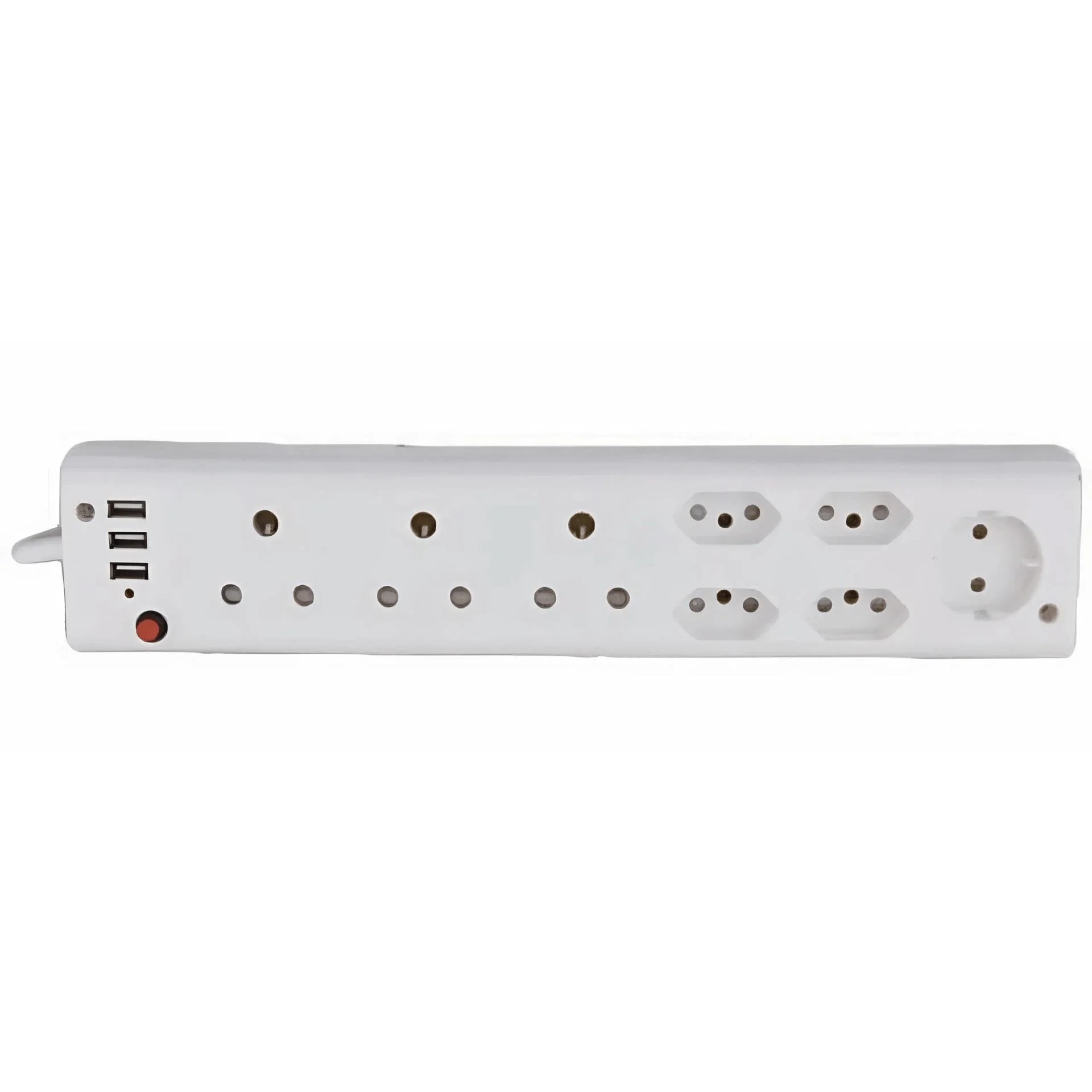 Electra Lighting ELE 8-way Multi Plug with 3xUSB MLPUSB8