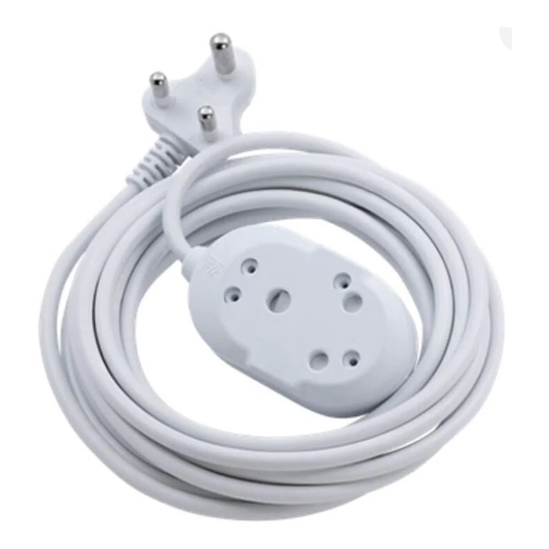 Ellies 20m Back to Back Heavy Duty Extension Lead White FEHBW2X/20WJ