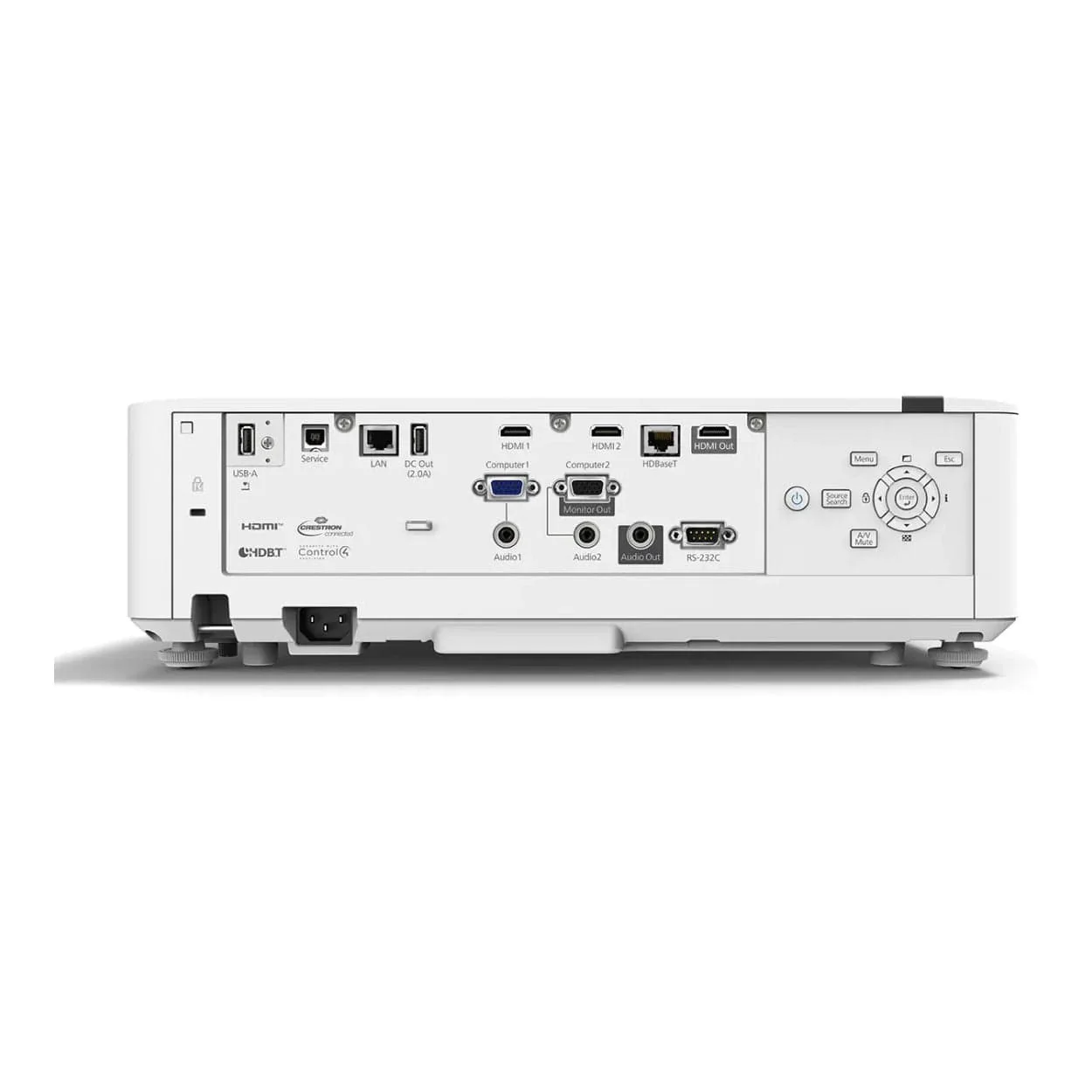 Epson EB-L530U 5200 ANSI Lumens WUXGA Standard Throw Projector White V11HA27040 - Image 5