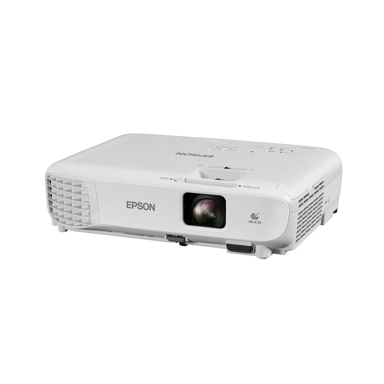 Epson EB-W06 Data Projector WXGA 3700 ANSI Lumens Standard Throw 3LCD 1280x800 Projector White V11H973040 - Image 4