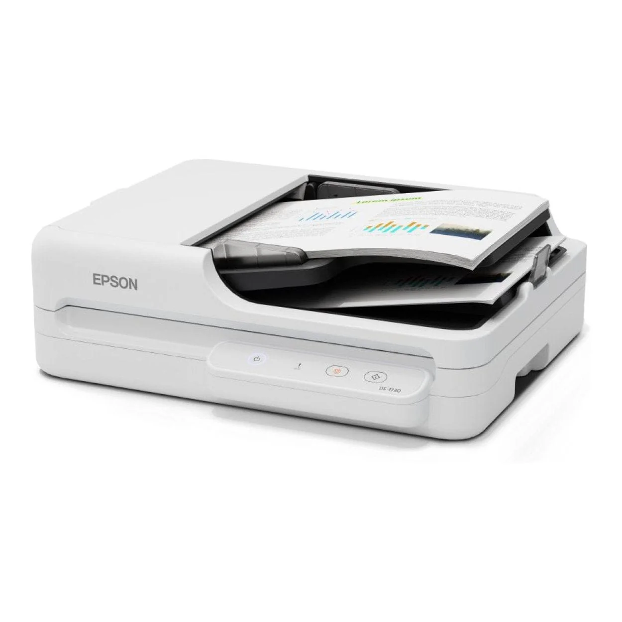 Epson WorkForce DS-1730 Duplex Flatbed Scanner B11B273402 - Image 3