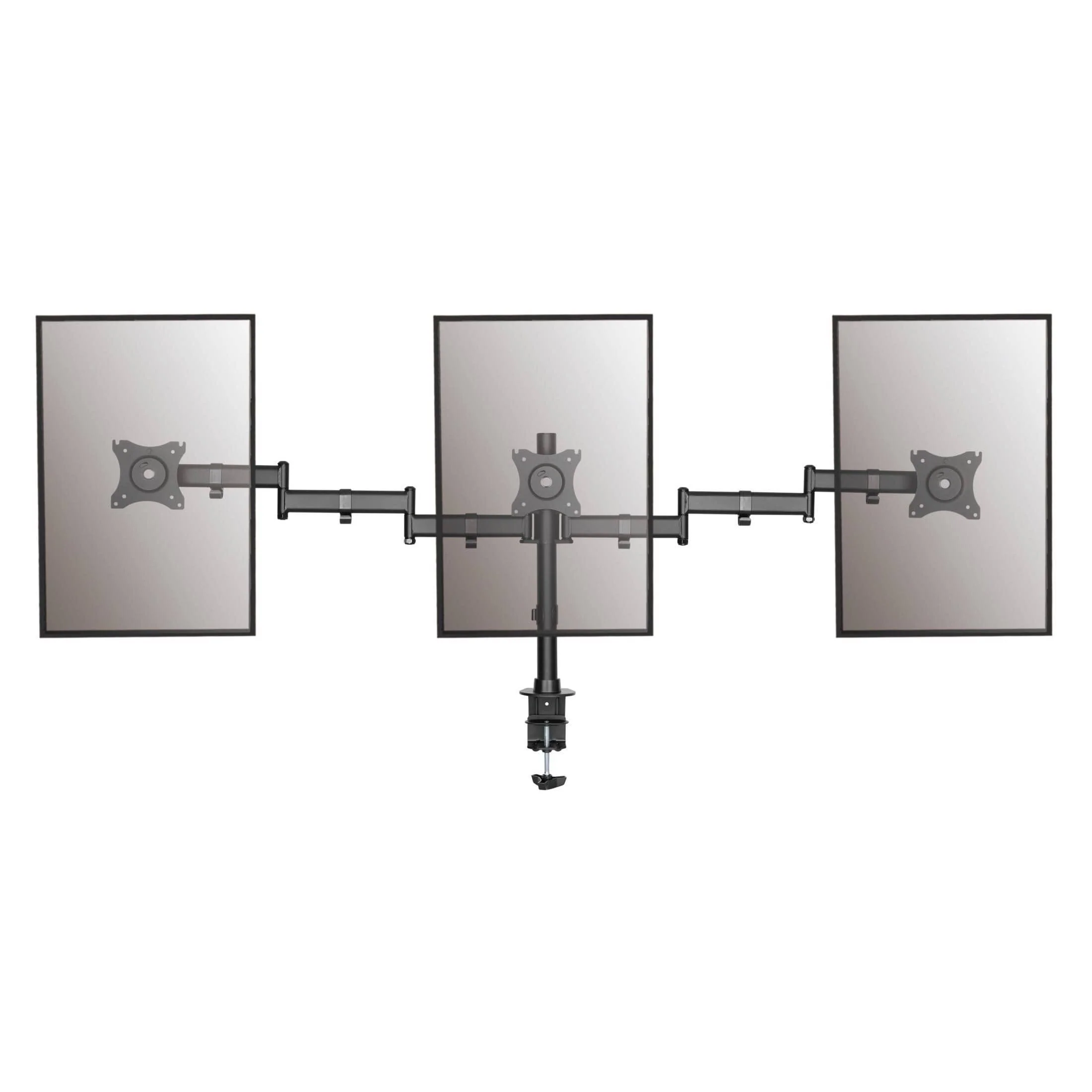 Equip 13-inch to 27-inch Articulating Triple Monitor Desk Mount Bracket 650116 - Image 4