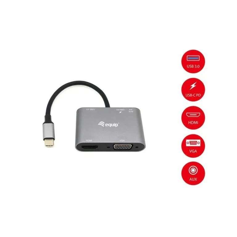 Equip 5-in-1 USB-C Multiport Adapter 133483 - Image 5