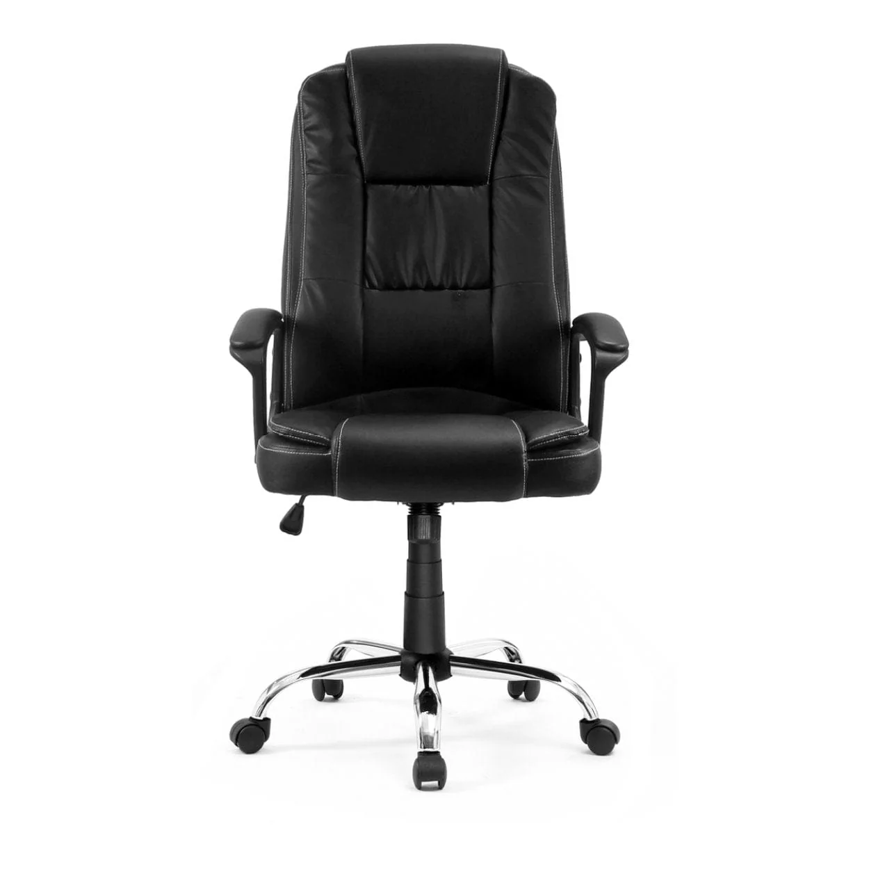 Everfurn Cedar High Back Chair Black FD-OC-GA-48 - Image 2