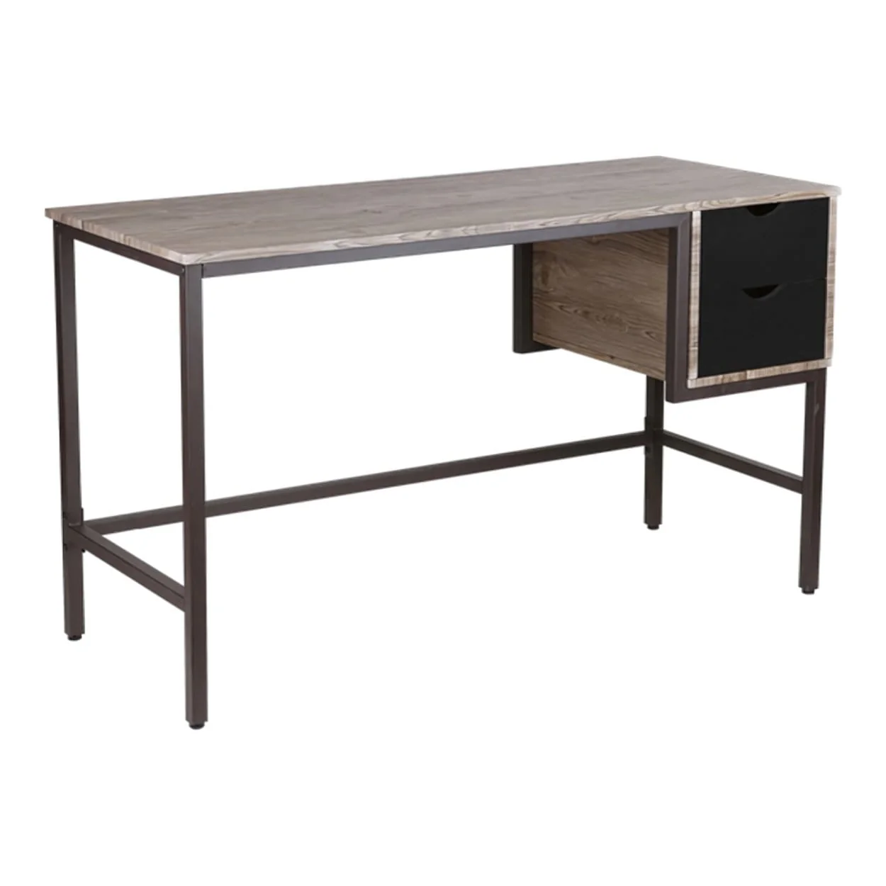 Everfurn Rampart With Two Drawers Office Desk CT-1621 - Image 2