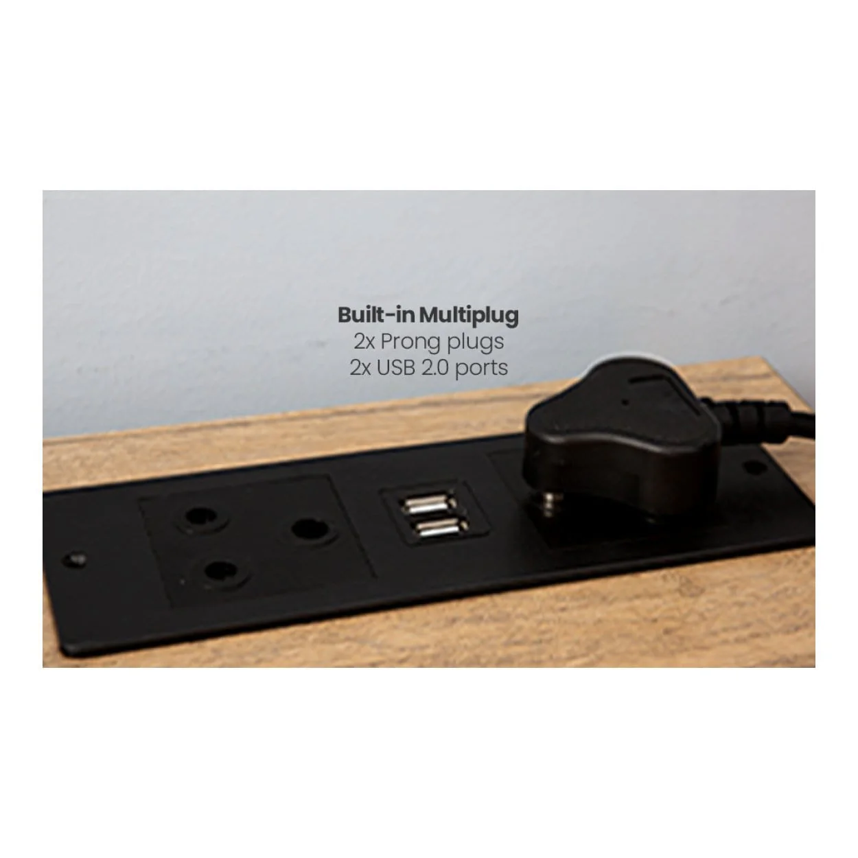 Everfurn Viron Folding Desk FD-OD-SD-11 - Image 6