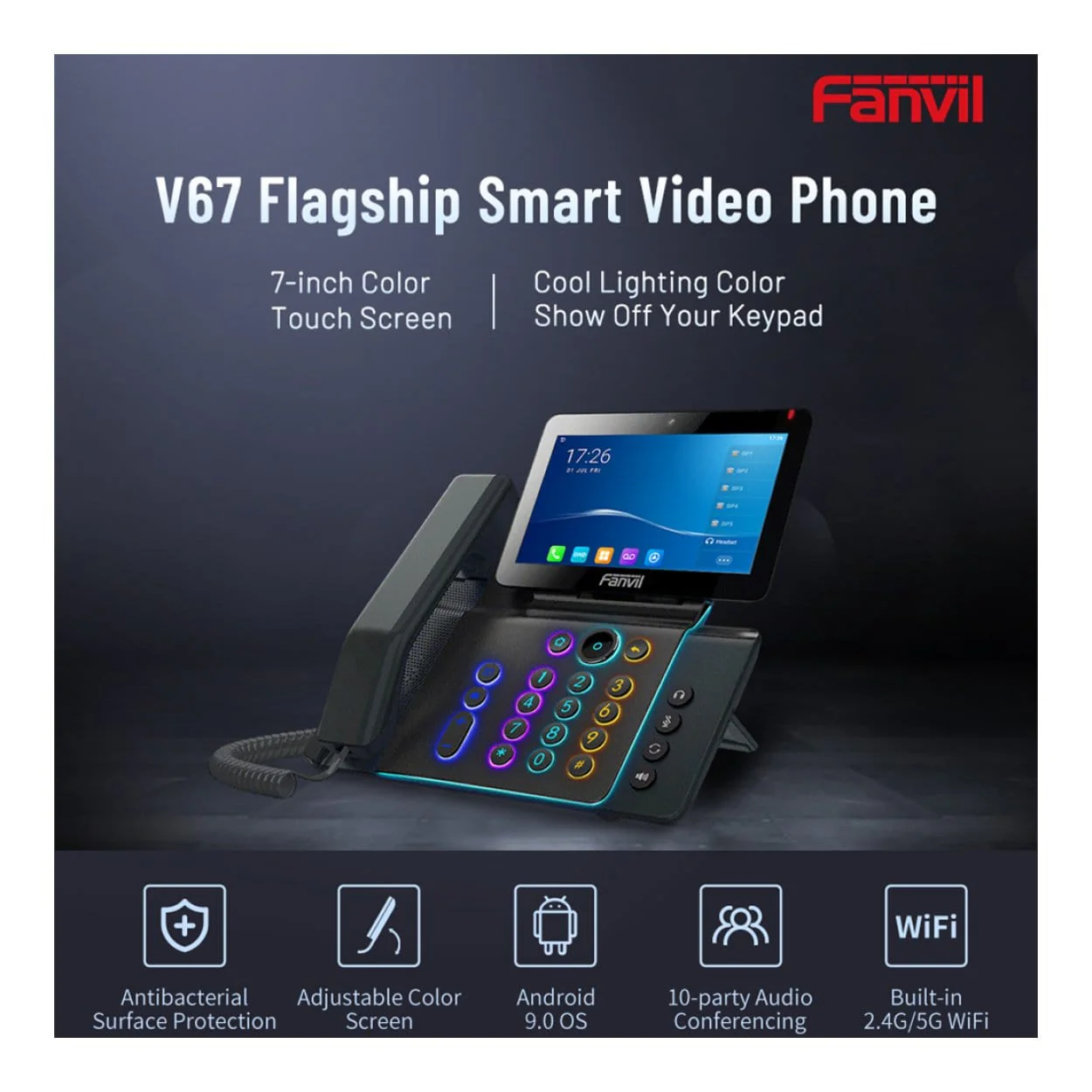 Fanvil V67 Flagship Smart Video Phone - Image 8