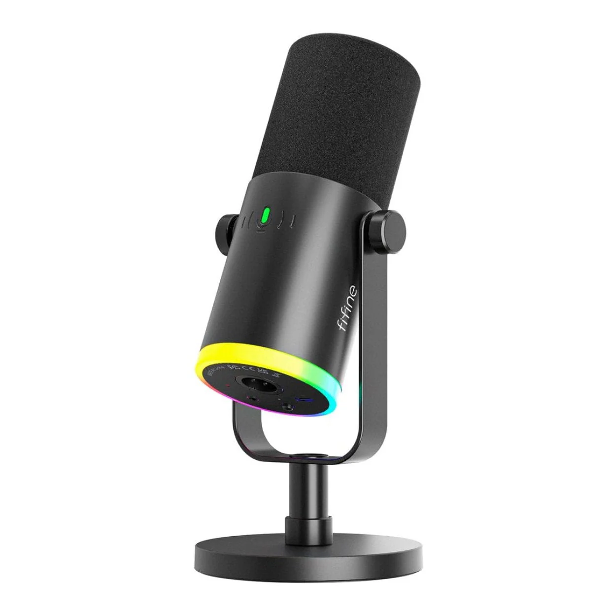 Fifine AM8 NEO RGB Dual Port Gaming Microphone with Stand FF-AM8-NEO - Image 3