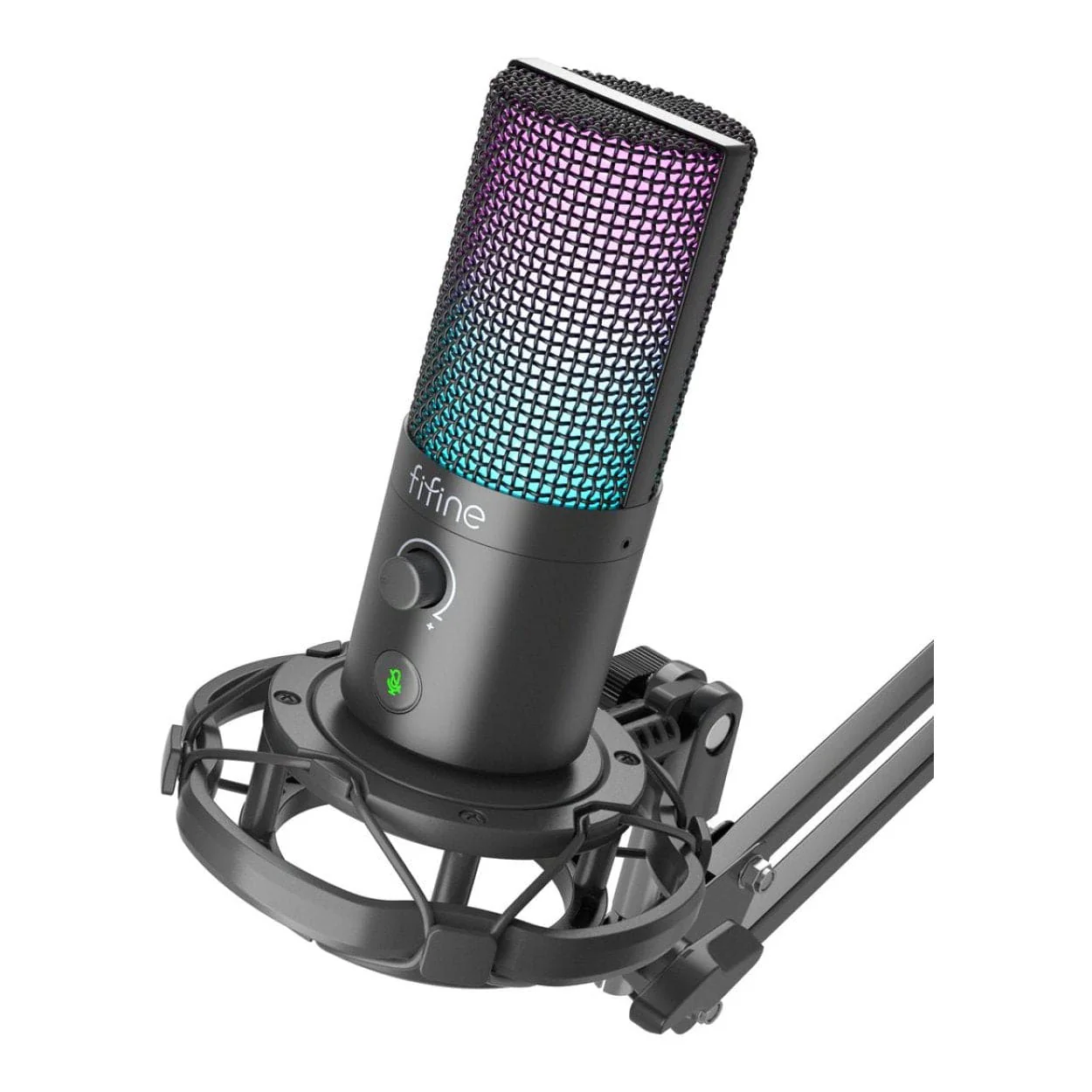 Fifine T669 Pro3 RGB Microphone with Pop Filter and Boom Arm Stand FF-T669-PRO3 - Image 3