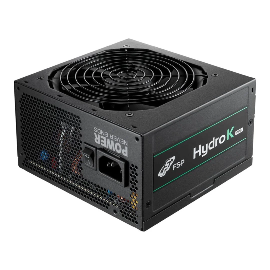 FSP Hydro K Pro 80 PLUS Bronze 850W ATX 3.0 PCIe 5.0 Black Power Supply HD2-850