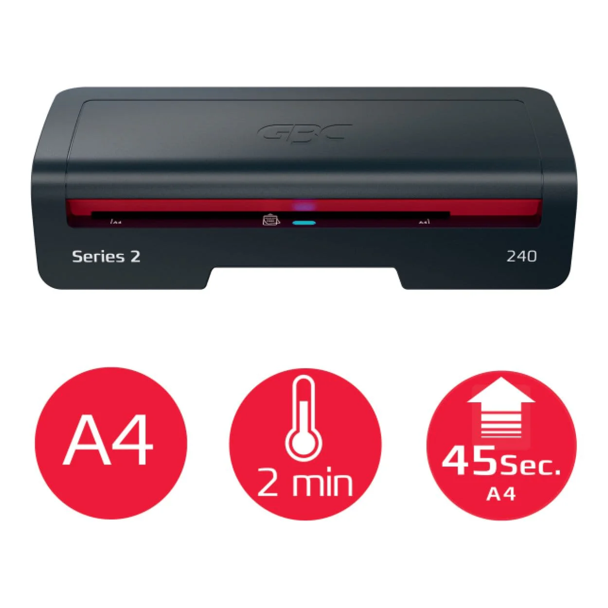 GBC 240 Office A4 Laminator 340009 - Image 7