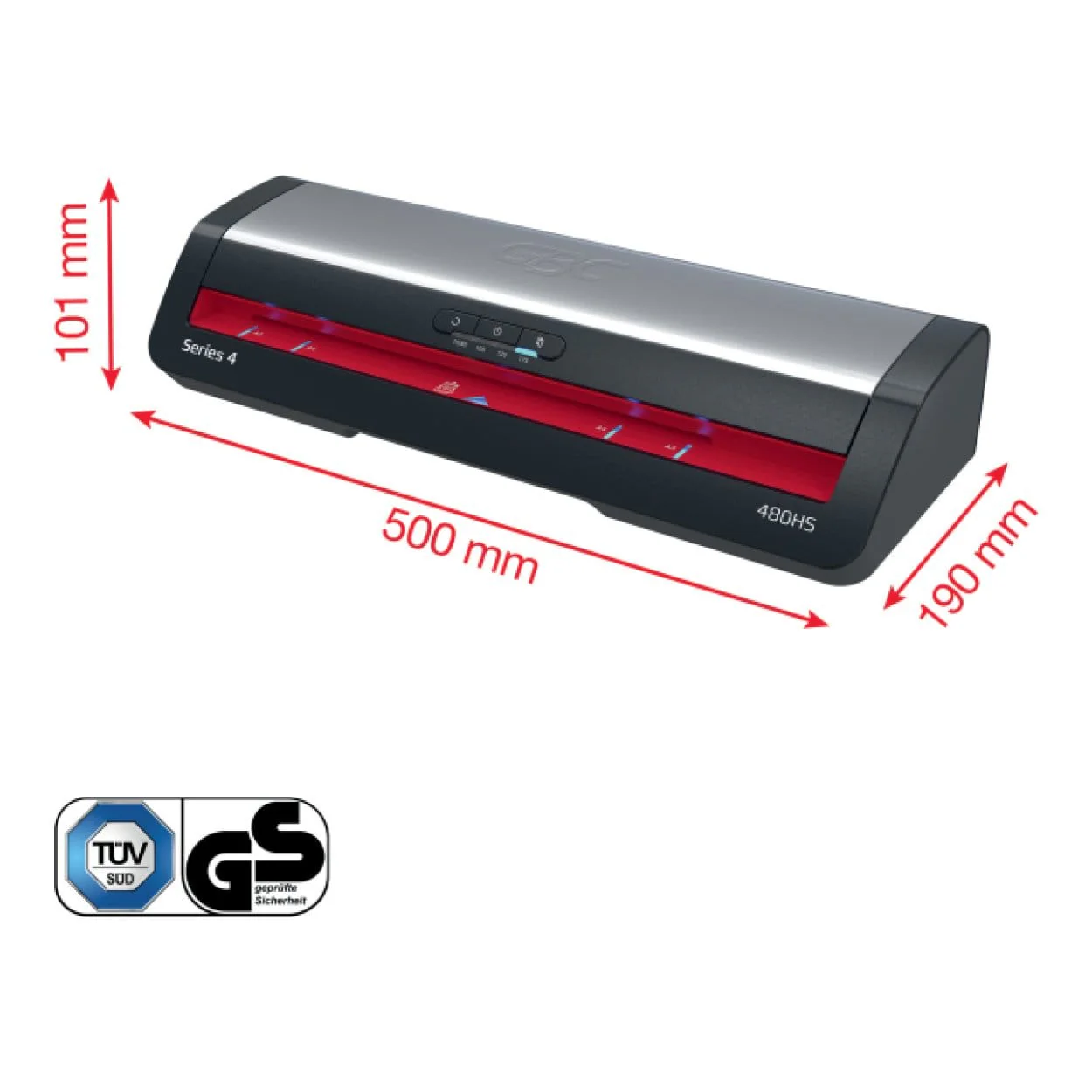 GBC 480HS Office A3 Laminator 340039 - Image 6