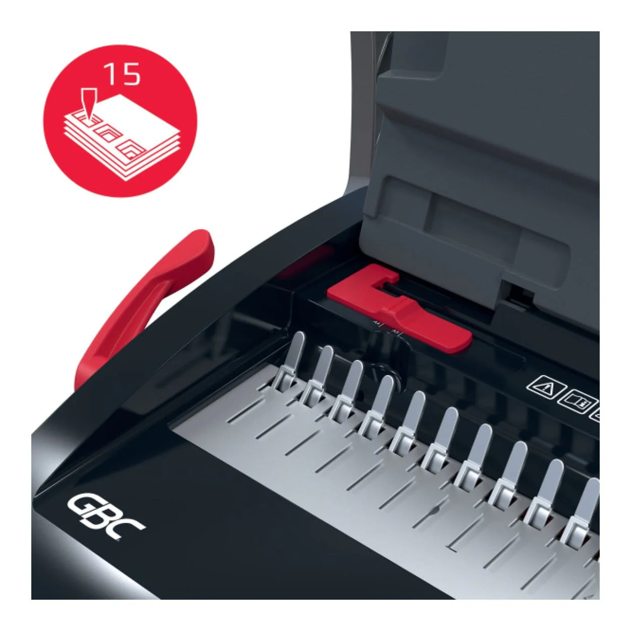 GBC CB15 CombBind Manual Binding Machine 320024 - Image 9