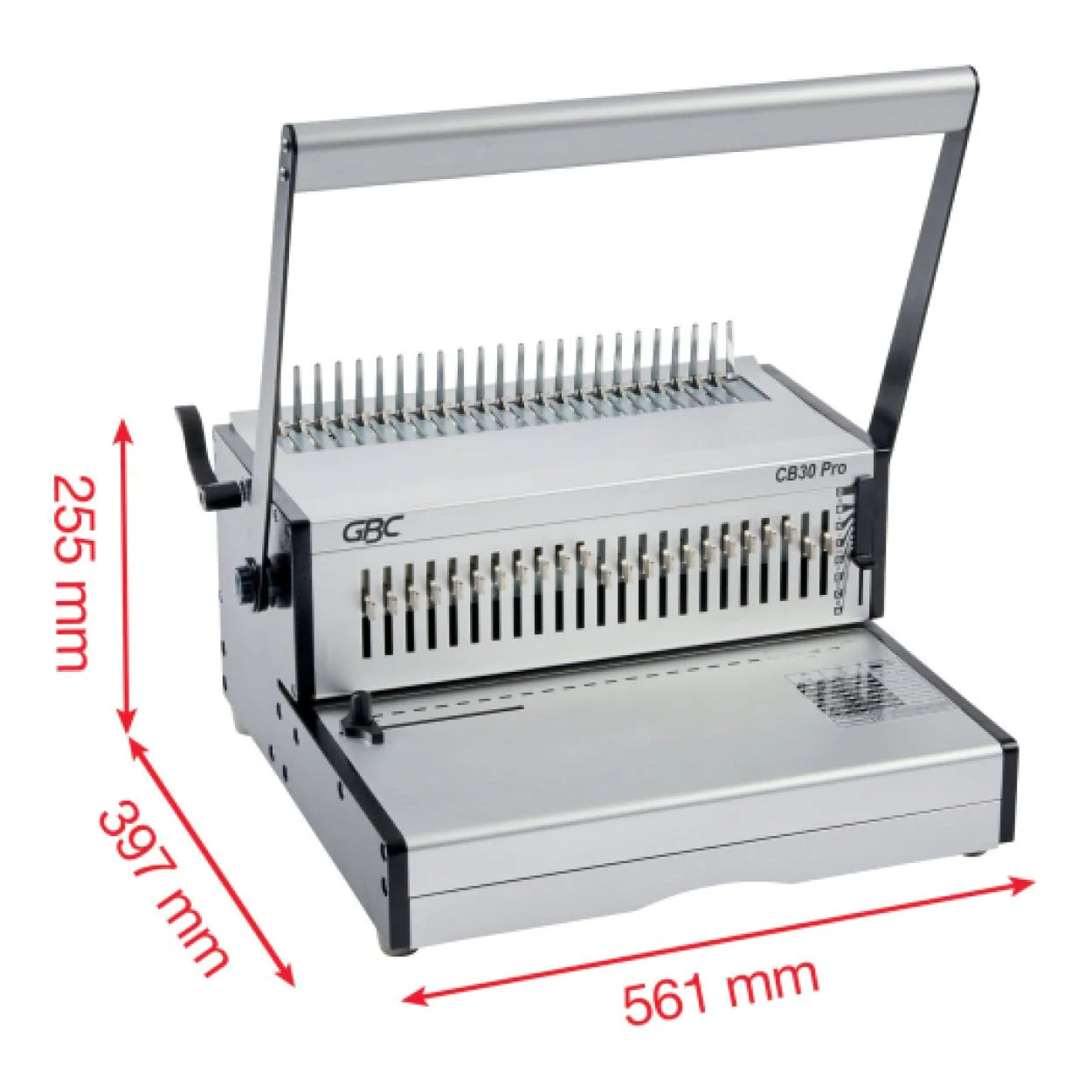 GBC CB30 Pro Heavy Duty Manual Binding Machine 320122 - Image 5