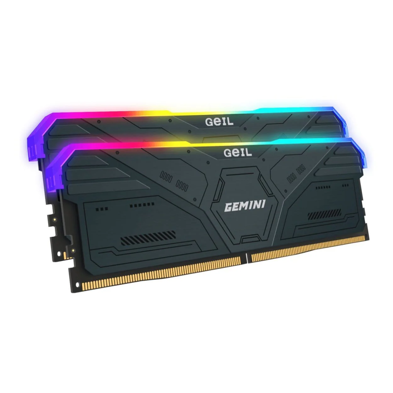 Geil Gemini RGB GAMSG564GB6000C42ADC Memory Module 64GB 2 x 32GB 6000MHz DDR5 - Grey - Image 2