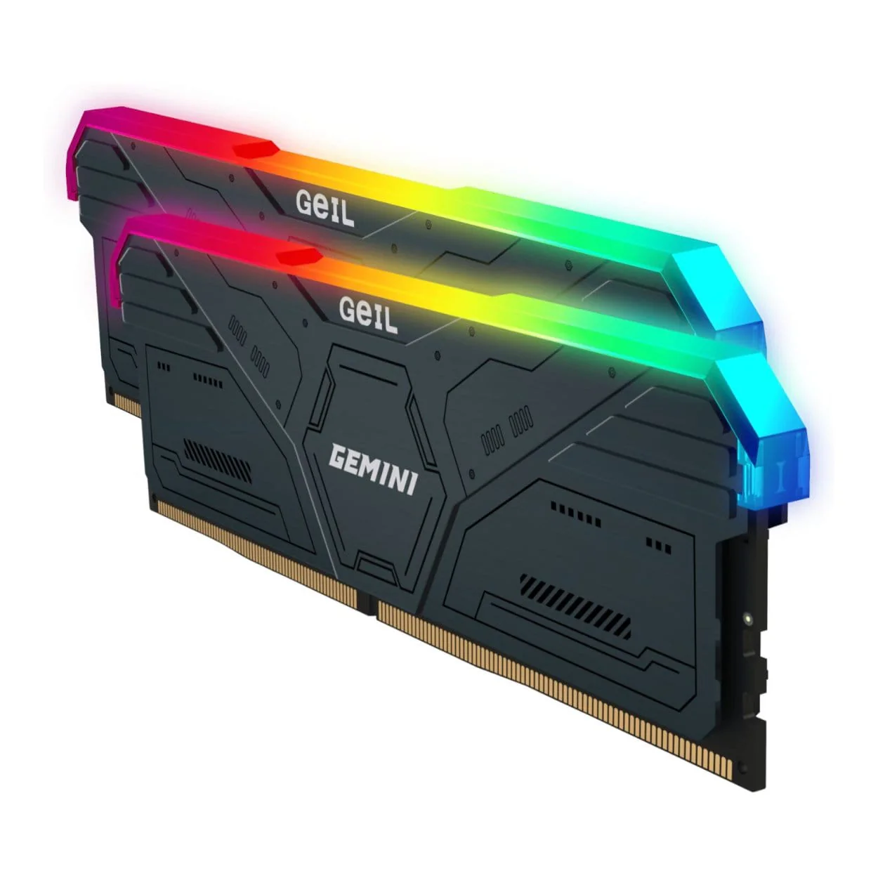 Geil Gemini RGB GAMSG564GB6000C42ADC Memory Module 64GB 2 x 32GB 6000MHz DDR5 - Grey - Image 3