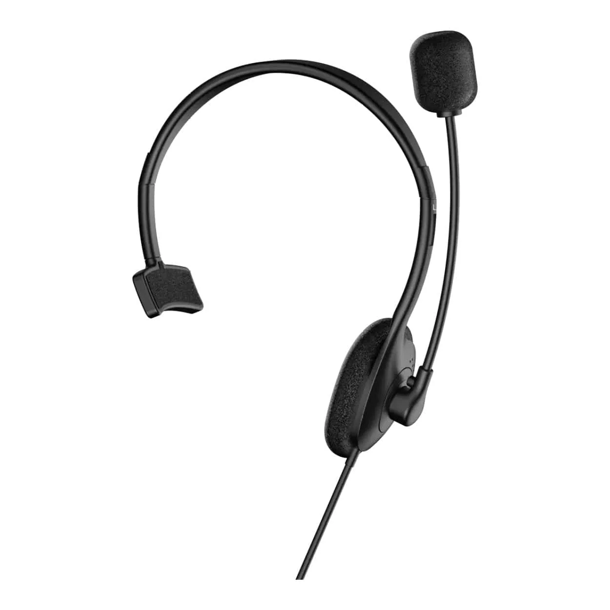 Genius HS-100U Single Ear USB-A Headset Black 31710027400 - Image 2