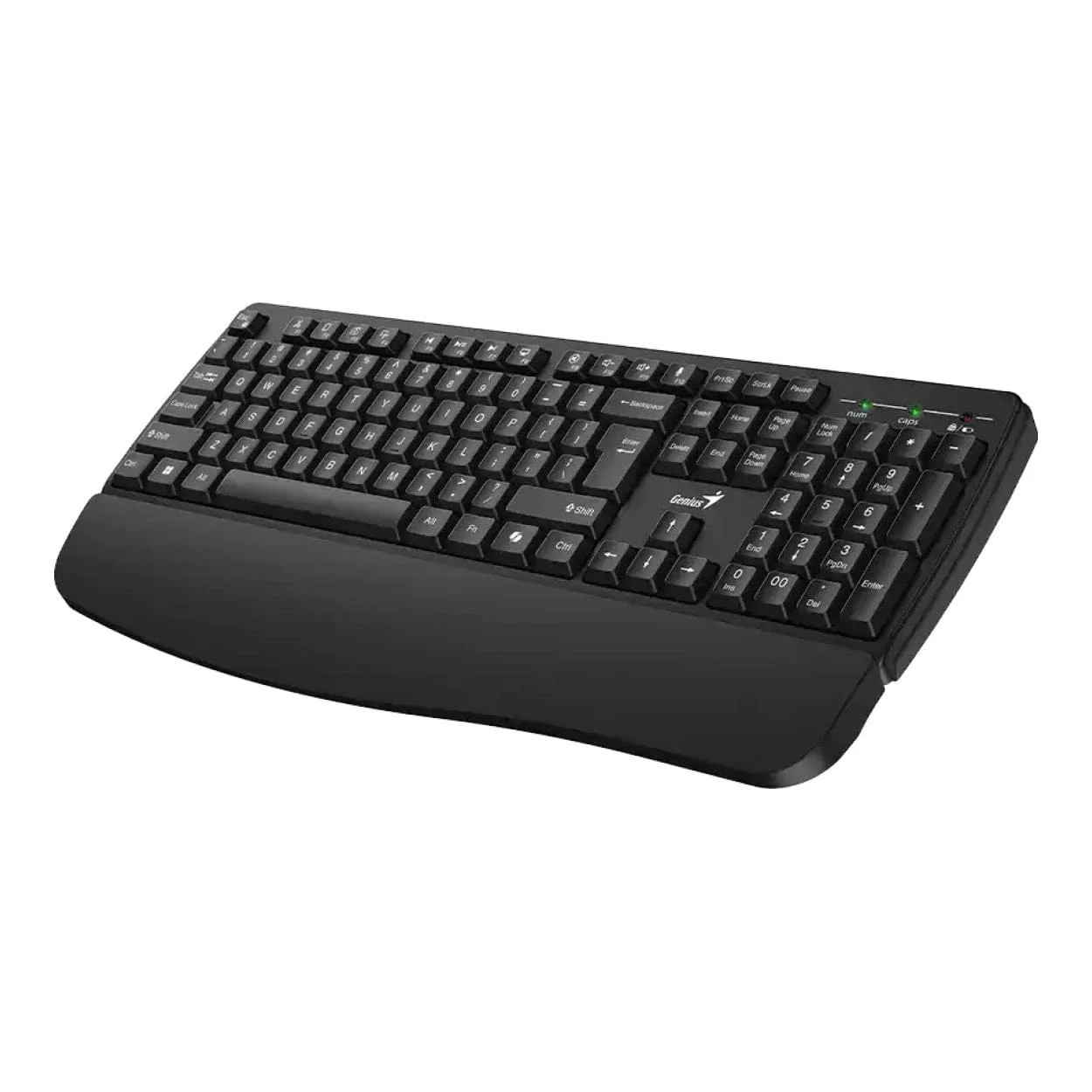 Genius KB-7123 Wireless USB-A Keyboard with Palm Rest Black 31320007400 - Image 3