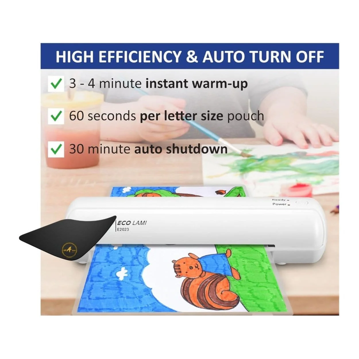 Gicom E2035 A3 Laminator For Home Office And School - Image 4