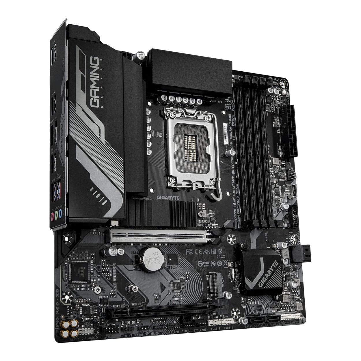 Gigabyte B760M Gaming X Intel LGA 1700 DDR5 Micro-ATX Motherboard - Image 3