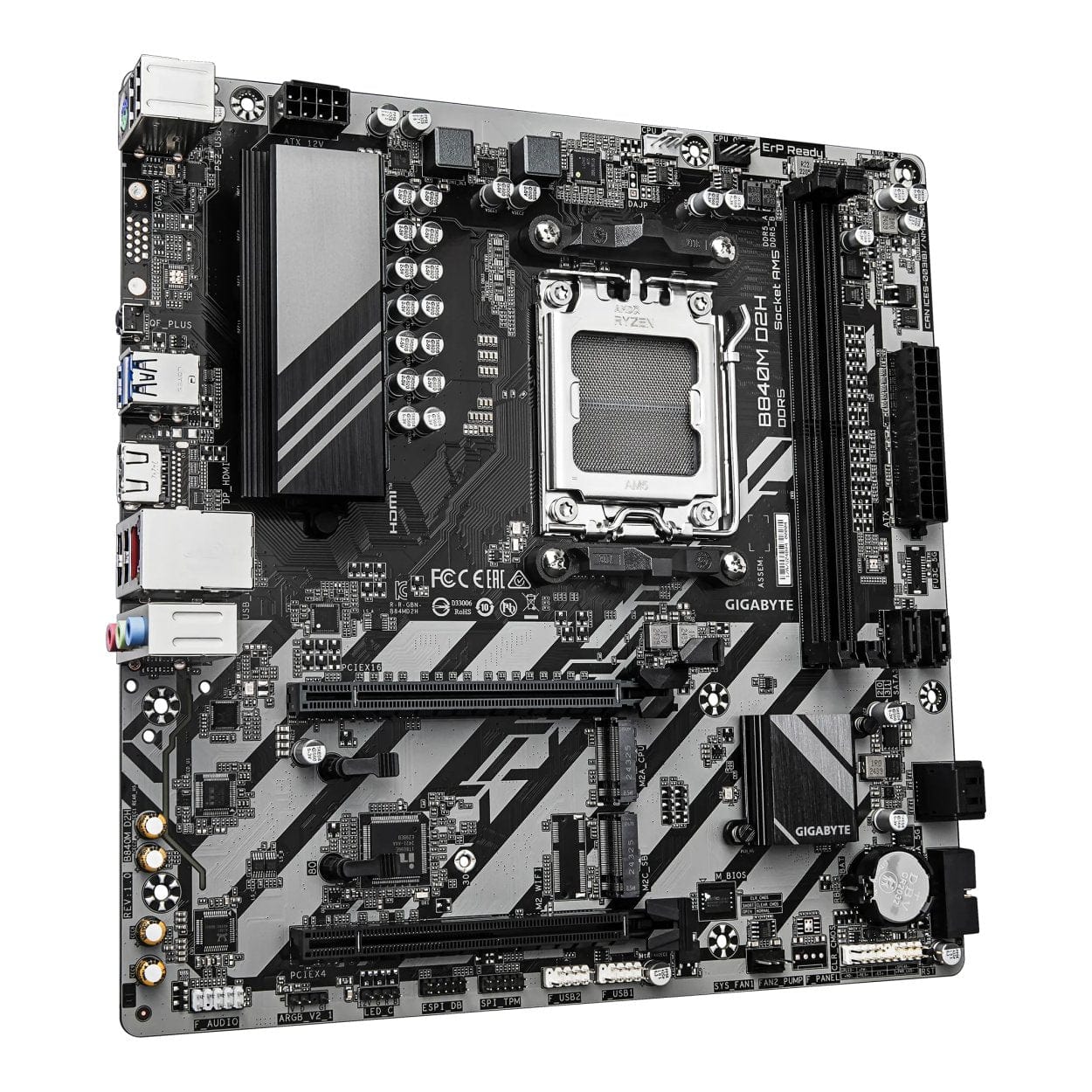 Gigabyte B840M D2H AMD Socket AM5 Micro ATX Motherboard - Image 3
