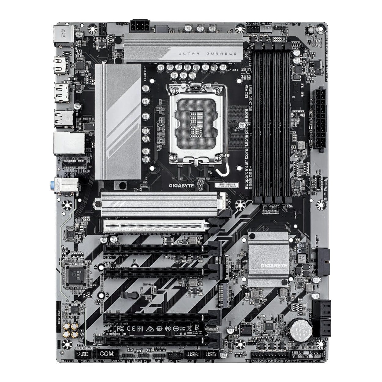 Gigabyte B860 DS3H Intel Socket LGA1851 ATX Motherboard - Image 2