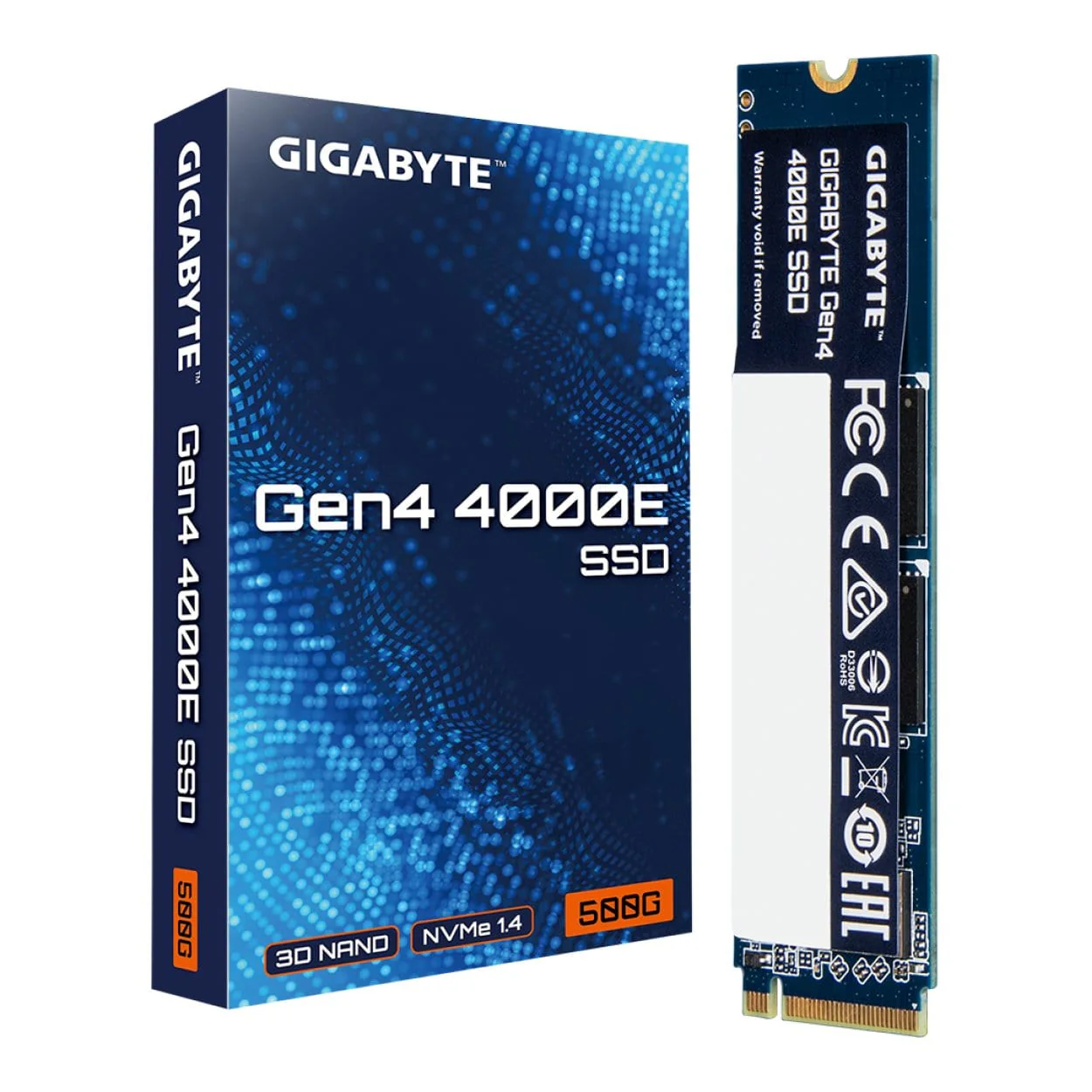 Gigabyte Gen4 4000E 500GB M.2 PCIe 4.0 NVMe 3D NAND Internal SSD G440E500G - Image 5
