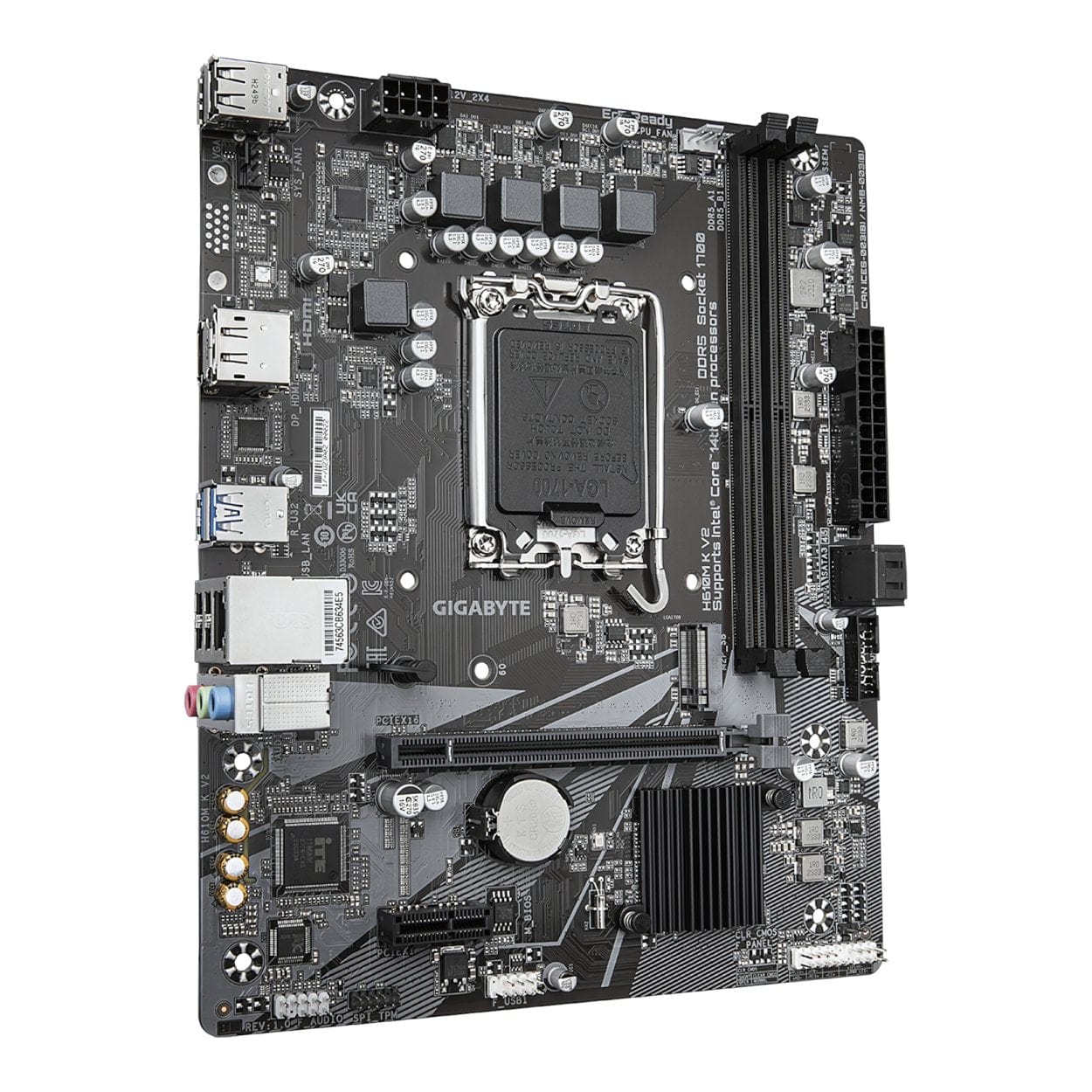 Gigabyte H610M K V2 Intel LGA 170 mATX Motherboard - Image 3