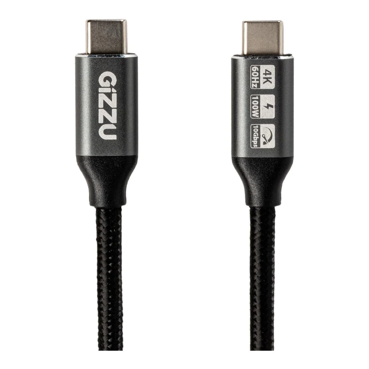 Gizzu 1m 100W 10Gbps Type-C Charging Cable GCPCC10010G-01 - Image 3