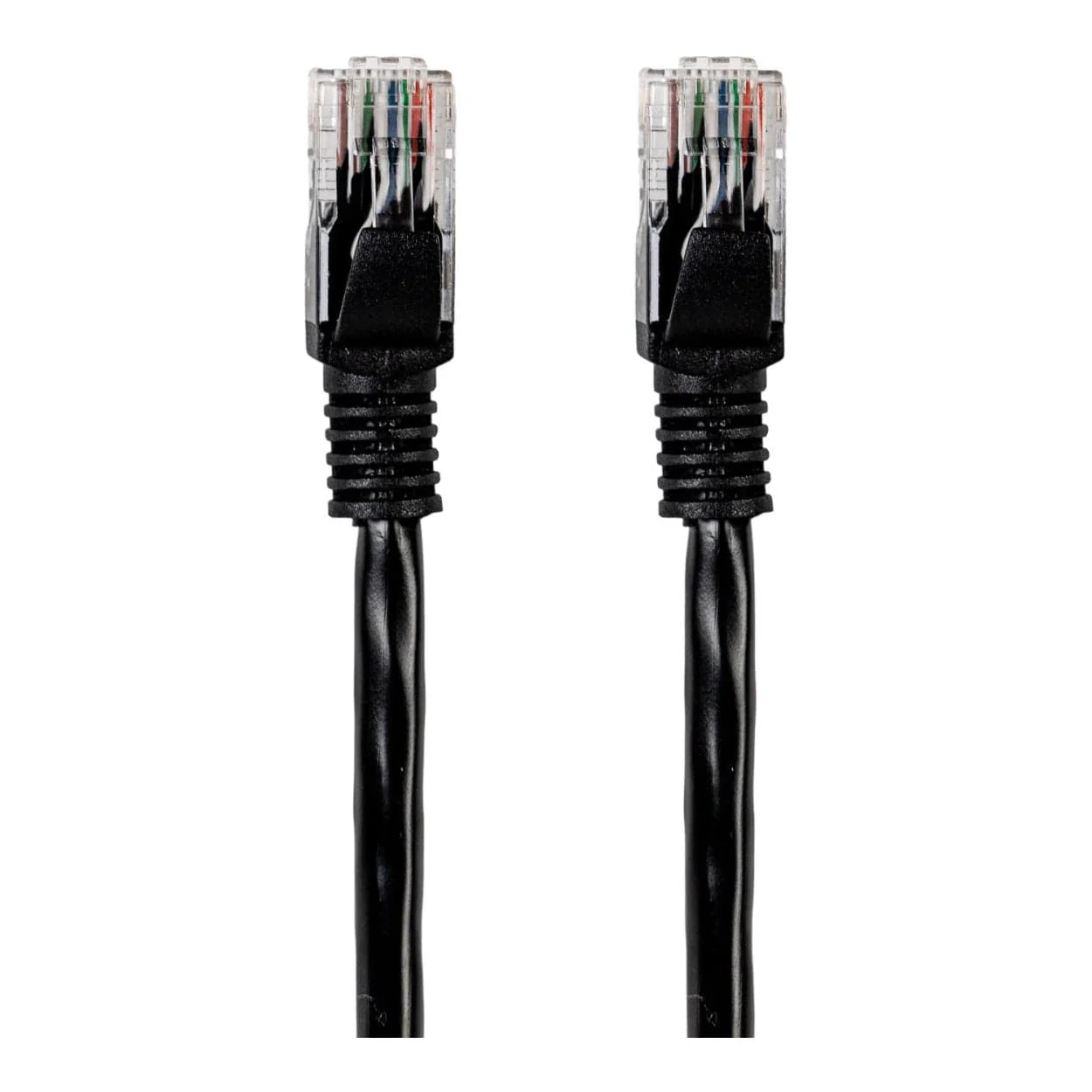 Gizzu CAT6 UTP Fly Lead RJ45 Ethernet Network Cable 20cm Black GCPCAT6002-BK - Image 2