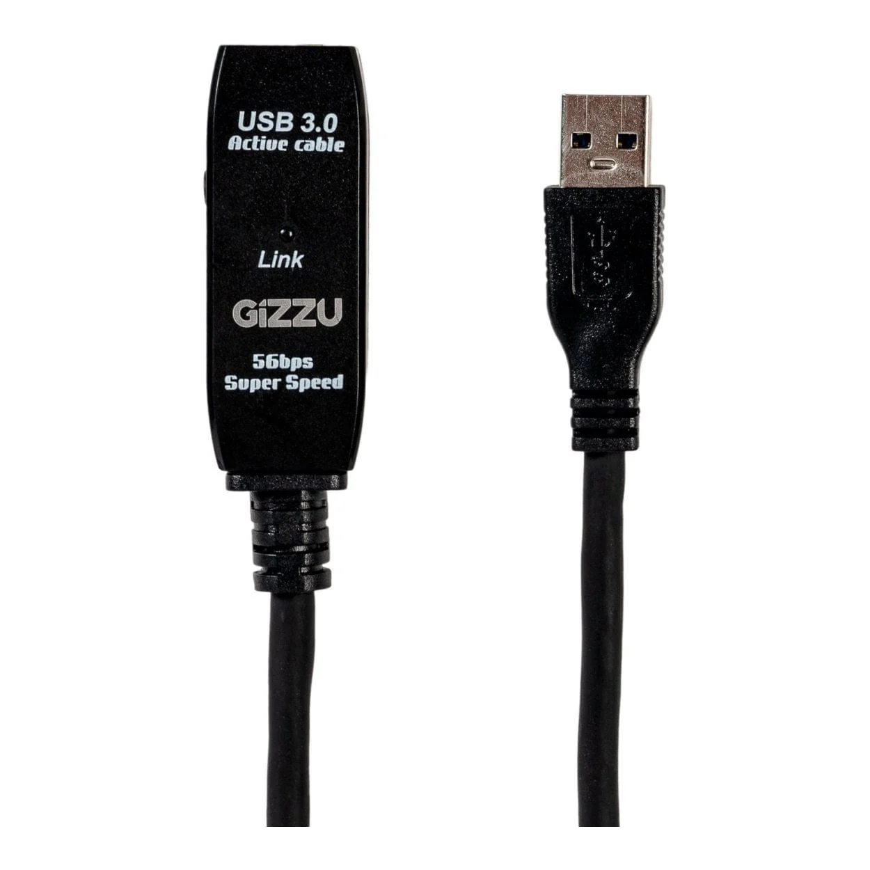 Gizzu USB 3.0 Male to Female Active Extension Cable 5m Black GCPU3UE5A - Image 3