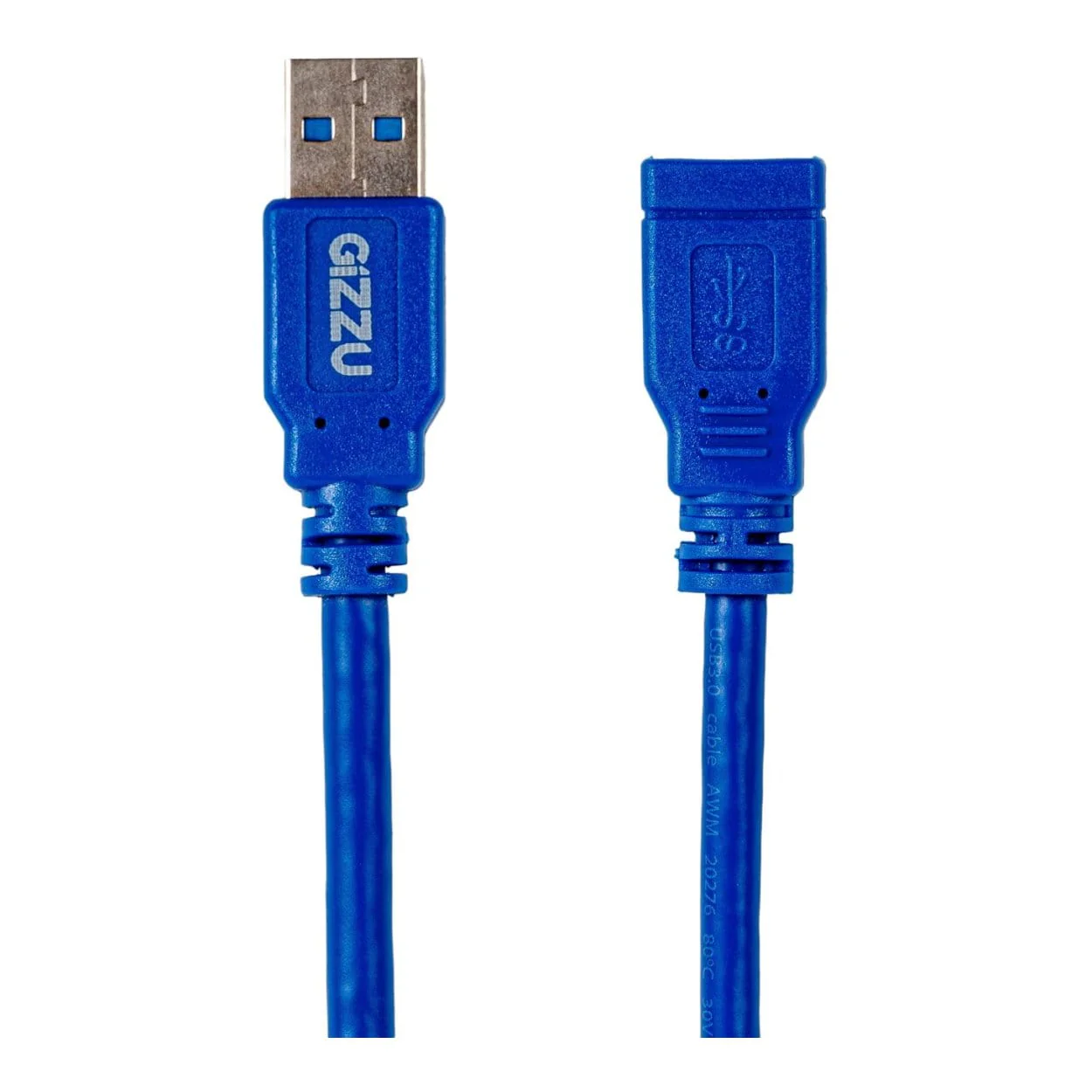 Gizzu USB 3.0 Male to Female Extension Cable 2m GCPU3UE2 - Image 2